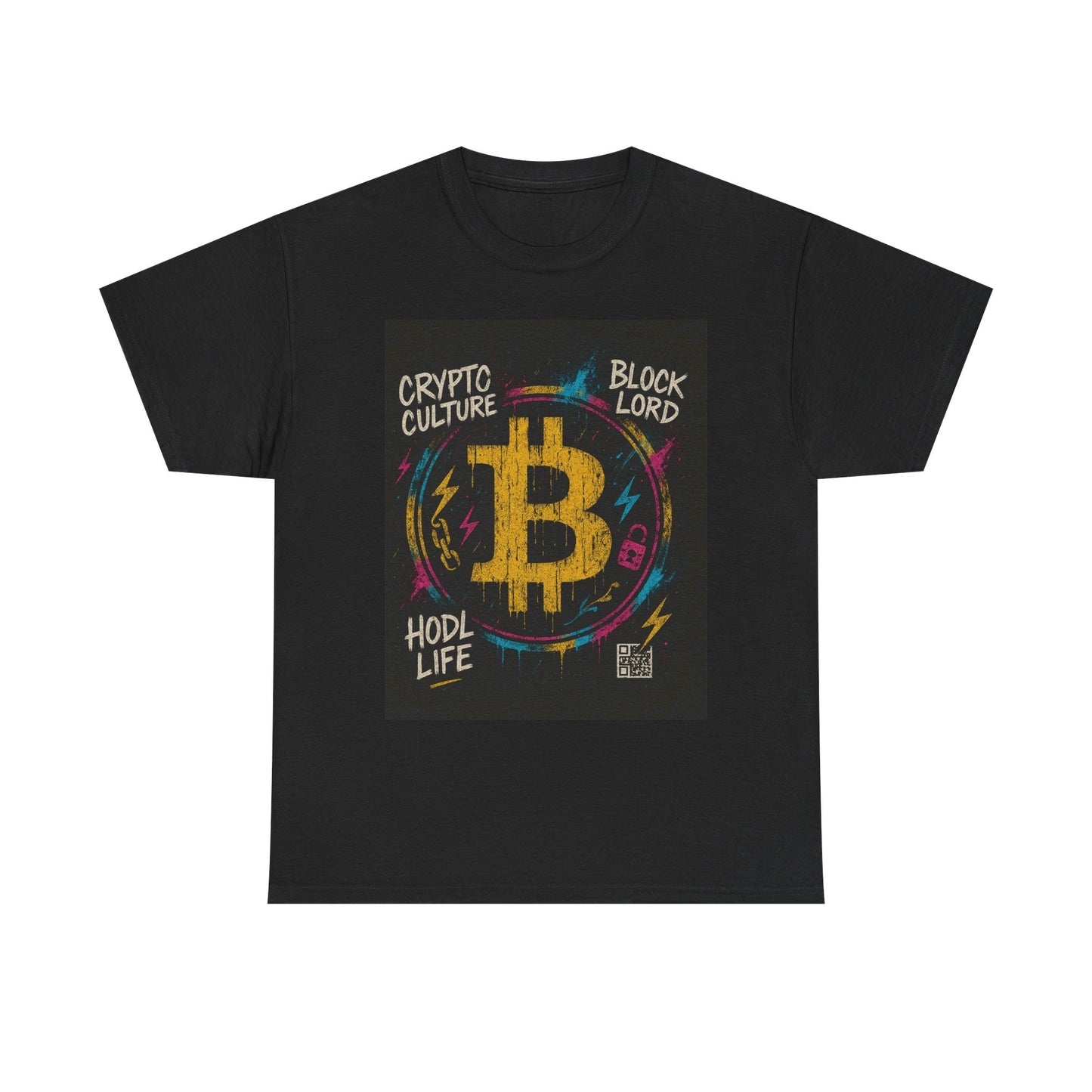Cryptocurrency Vibes Unisex Tee - HODL Life, Crypto Culture, Block Lord, Bitcoin Merch, Gift for Crypto Enthusiasts