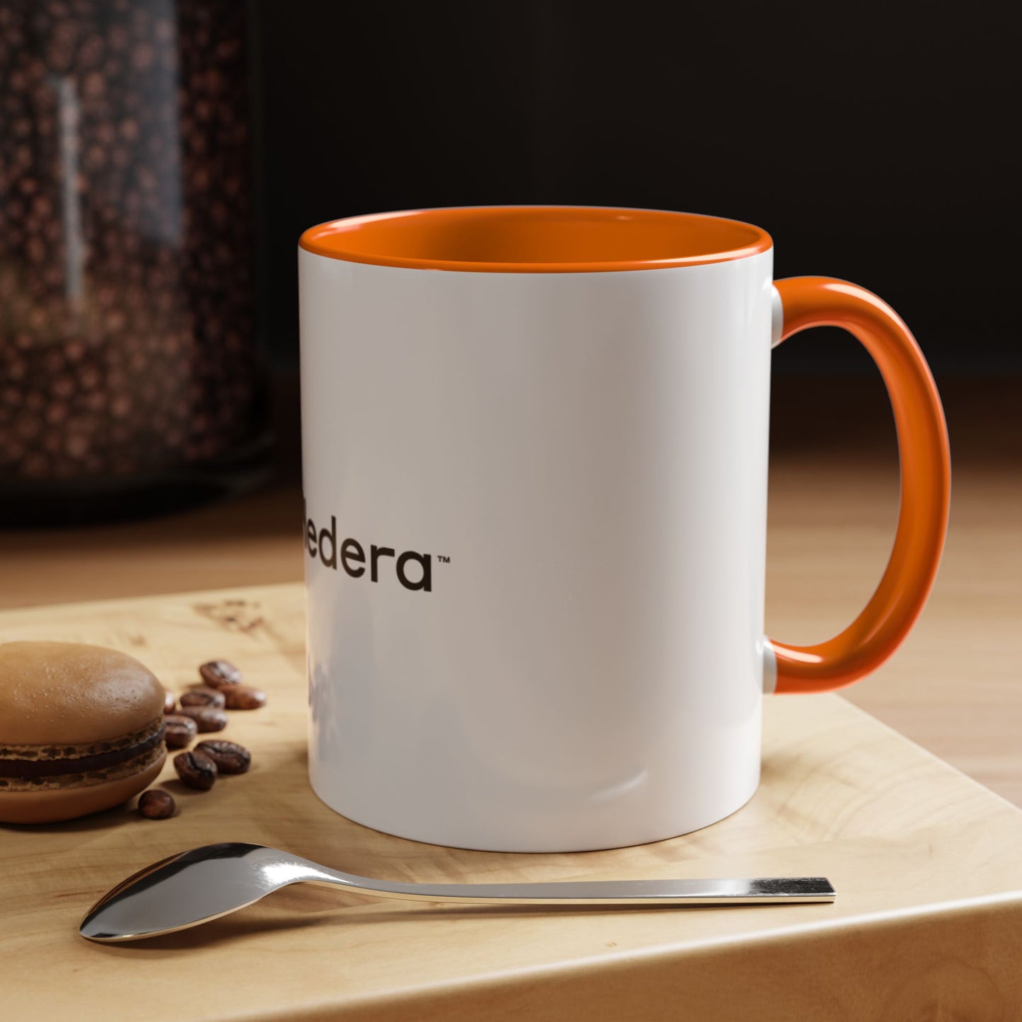 Hedera Stylish Accent Coffee Mug with Hedera Logo, Perfect Gift for Coffee Lovers, Office Use, Personalized Drinkware