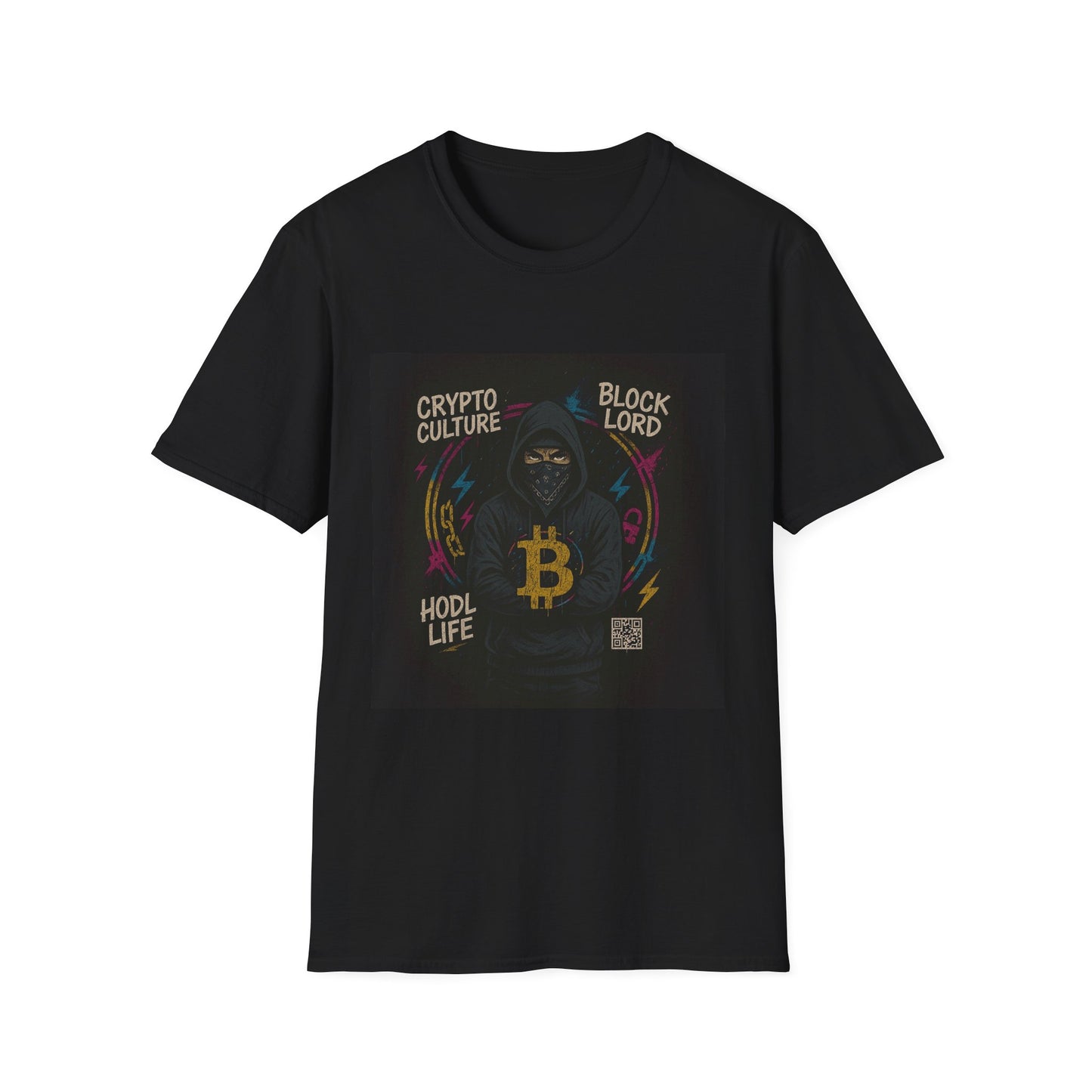 Crypto Culture Unisex Softstyle T-Shirt, Hodl Life Tee, Cryptocurrency Gift, Bitcoin Shirt, Block Lord Merch, Digital Asset Apparel
