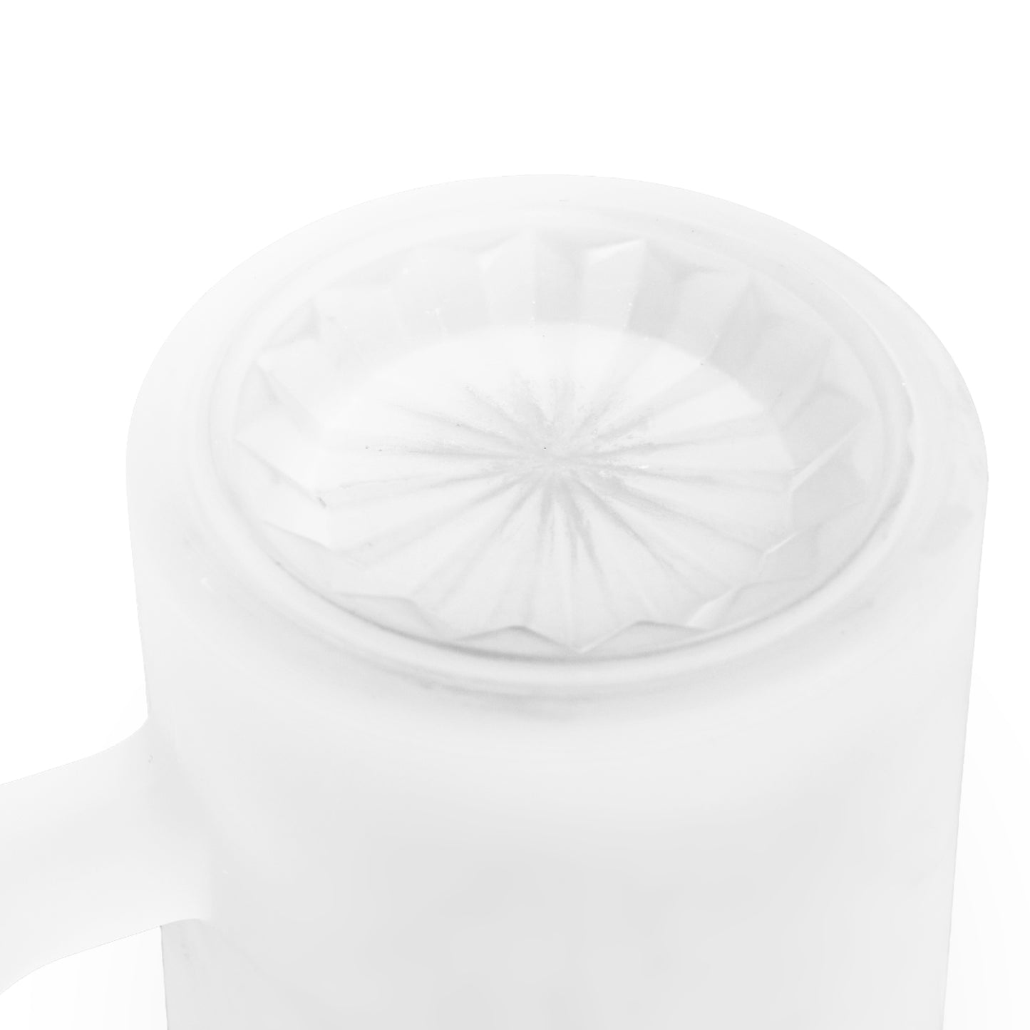 Solana Frosted Glass Beer Mug - Personalized Gift for Beer Lovers, Unique Barware, Solana Logo Drinkware, Cool Party Mug, Holiday Cheers