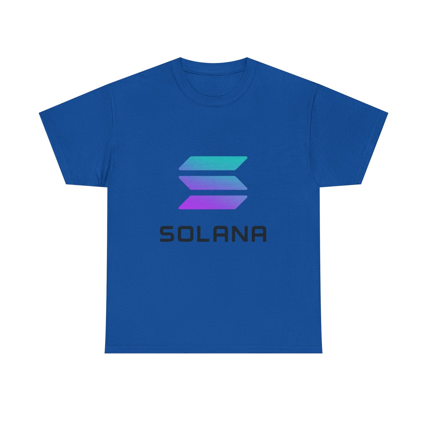 Solana Unisex Heavy Cotton Tee, Crypto Apparel, Gamer Shirt, Tech Enthusiast Wear, Unique Gift for Blockchain Lovers, Trending Fashion