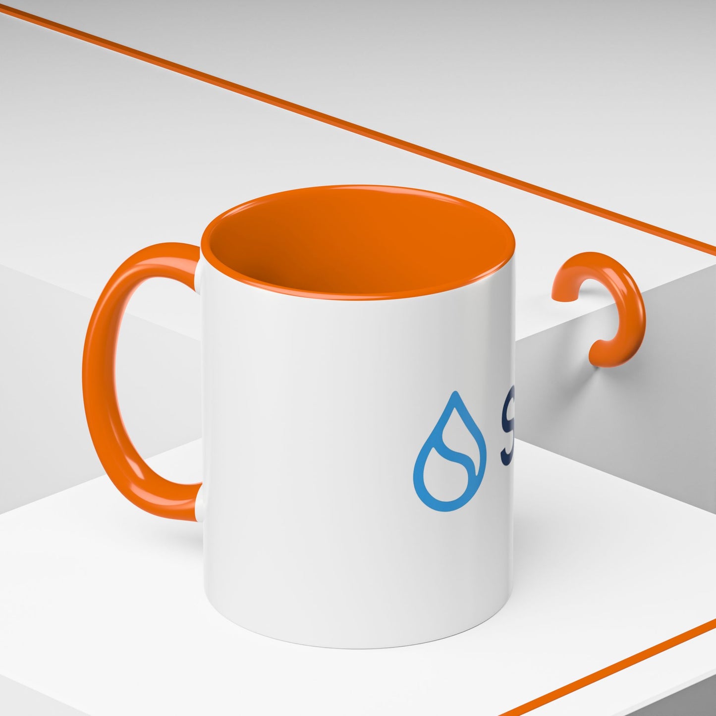 SUI Stylish Accent Coffee Mug - Unique Sui Logo Design, Perfect Gift for Coffee Lovers, Home, Office, or as a Fun Collectible