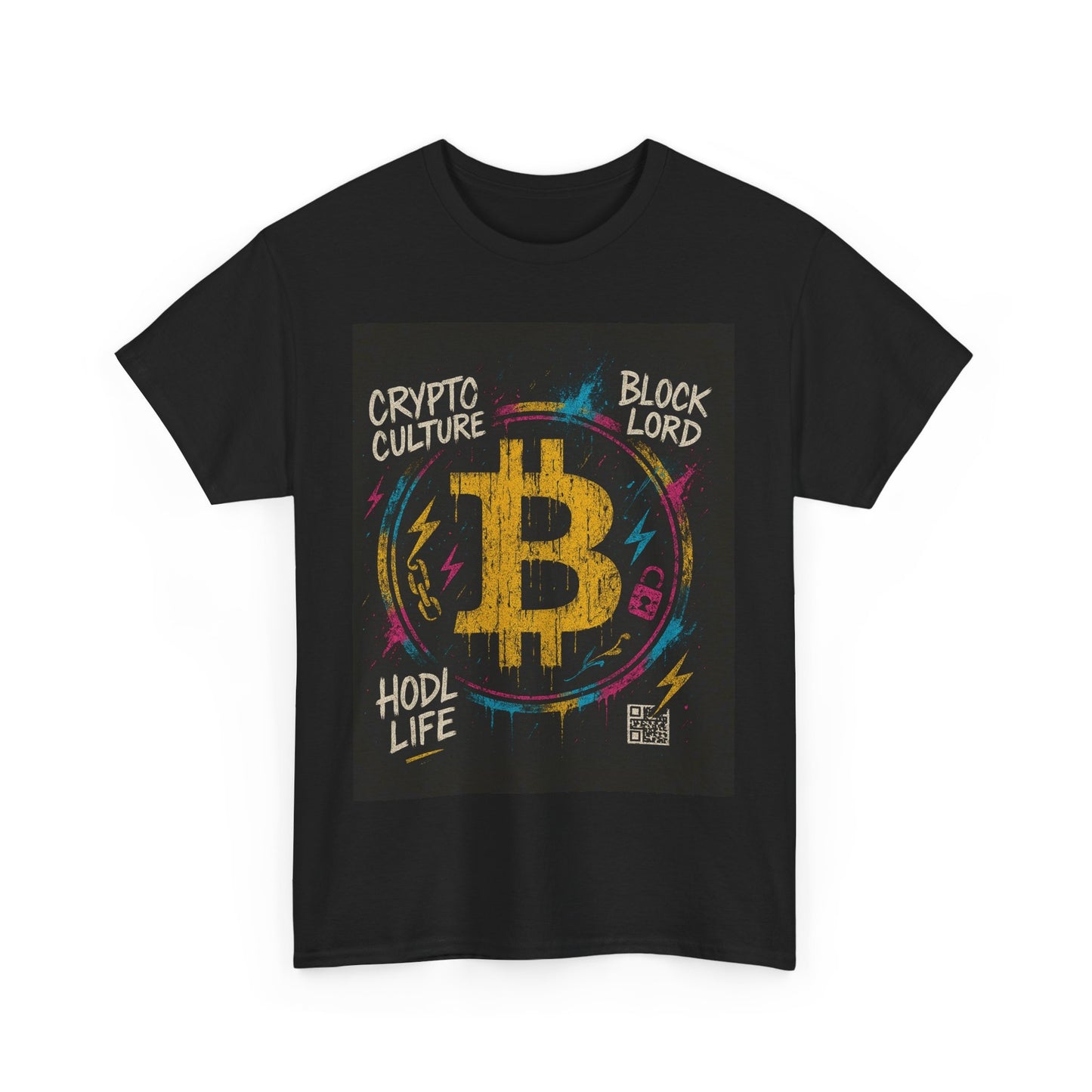 Cryptocurrency Vibes Unisex Tee - HODL Life, Crypto Culture, Block Lord, Bitcoin Merch, Gift for Crypto Enthusiasts