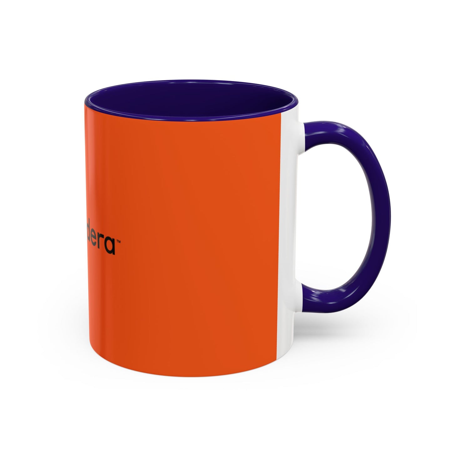 Hedera Orange Coffee Cup, Unique Gift for Coffee Lovers, Vibrant Drinkware for Home or Office, Modern Kitchen Decor