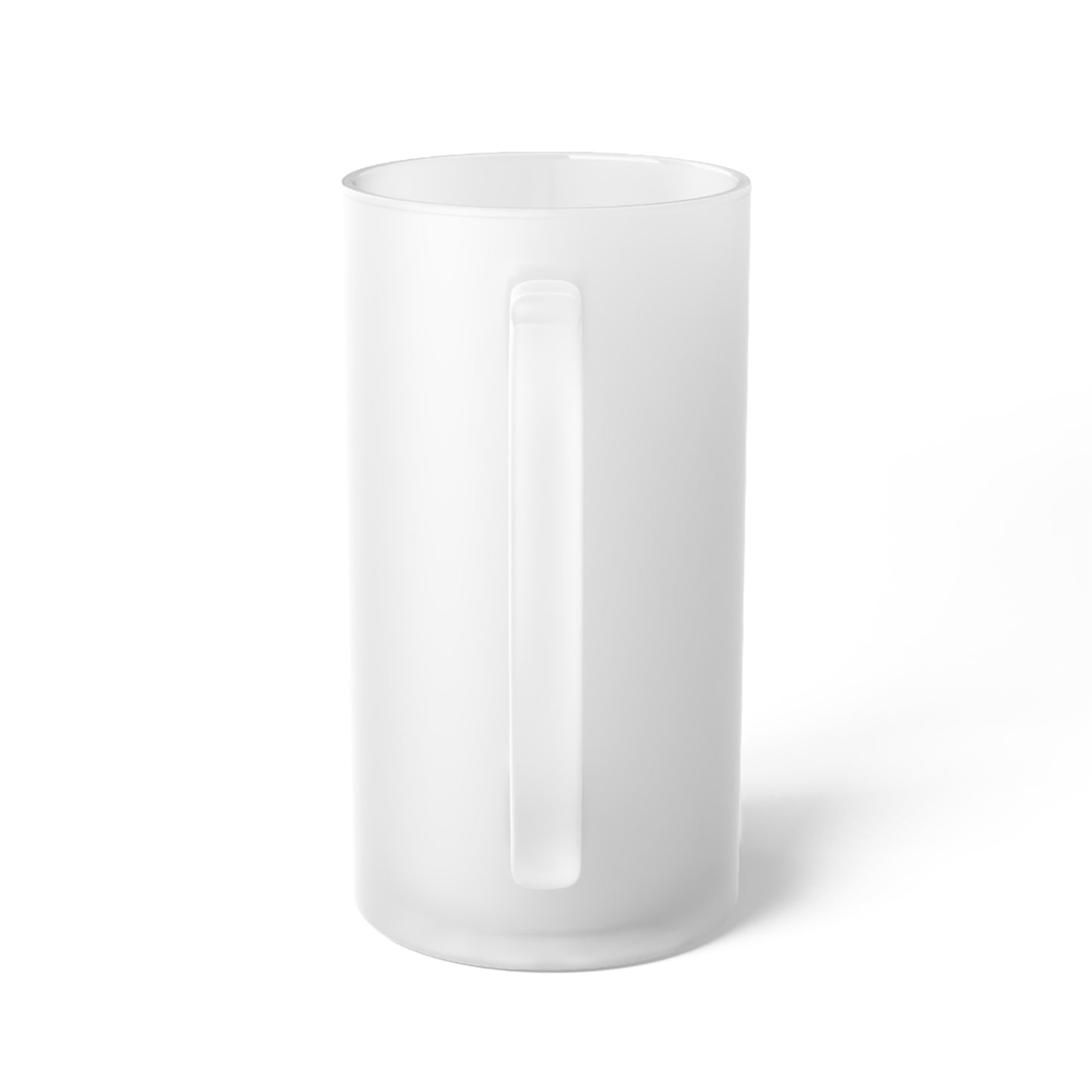 Bitcoin Frosted Glass Beer Mug with Bitcoin Design | Unique Gift for Crypto Enthusiasts | Perfect for Parties, Gifting, Celebrations and Home Bar