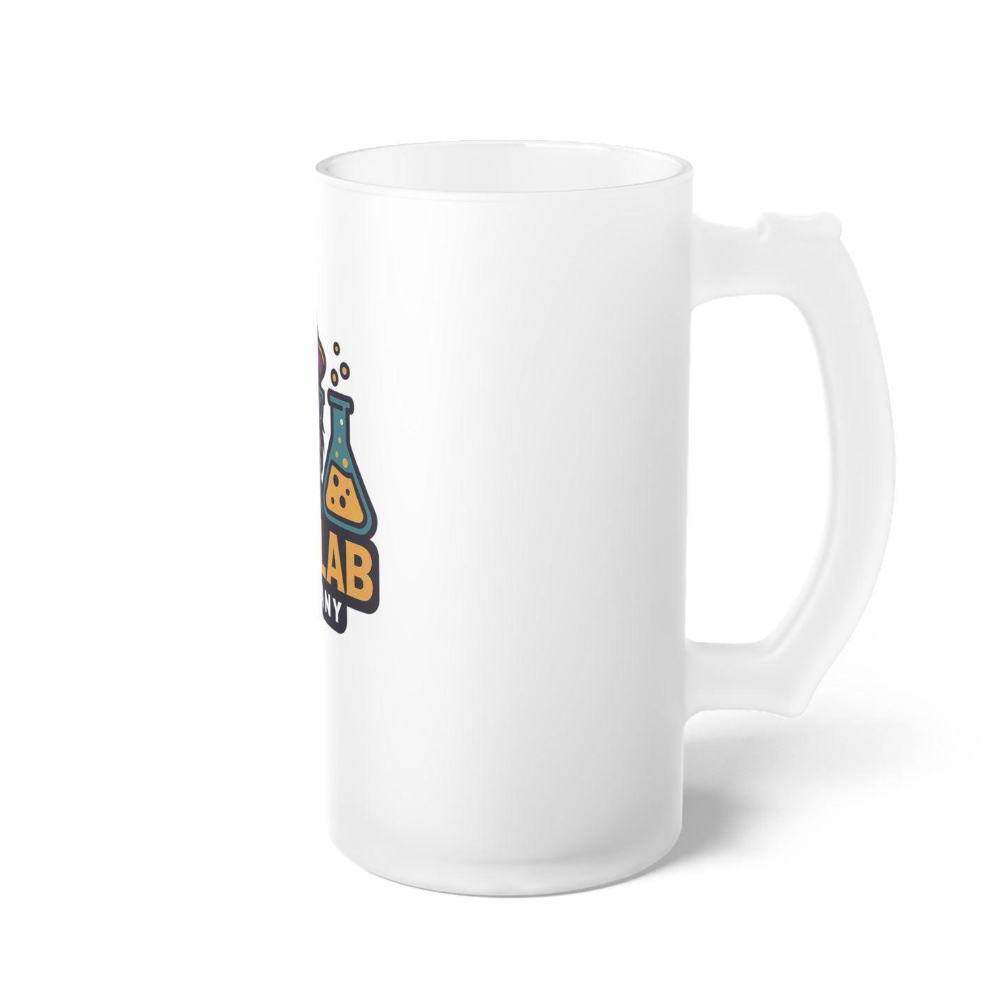 Chill Frosted Beer Mug, Cool Gift for Craft Beer Lovers, Unique Barware, Summer Parties, Personalized Drinkware, Ape Lab Design