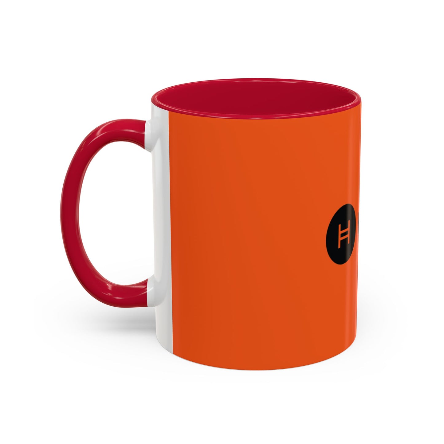 Hedera Orange Coffee Cup, Unique Gift for Coffee Lovers, Vibrant Drinkware for Home or Office, Modern Kitchen Decor
