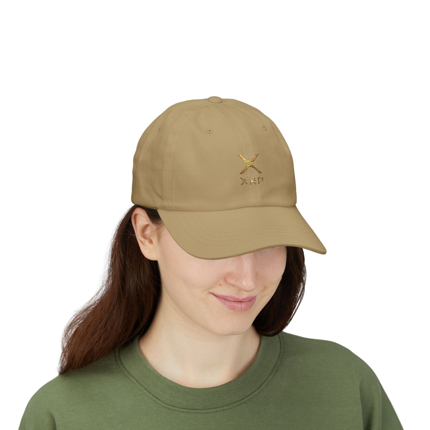 XRP Classic Dad Cap | Trendy Adjustable Hat for Crypto Lovers, Stylish Gift for Dad, Casual Fashion Accessory, Summer Cap, Unique Dad Hat