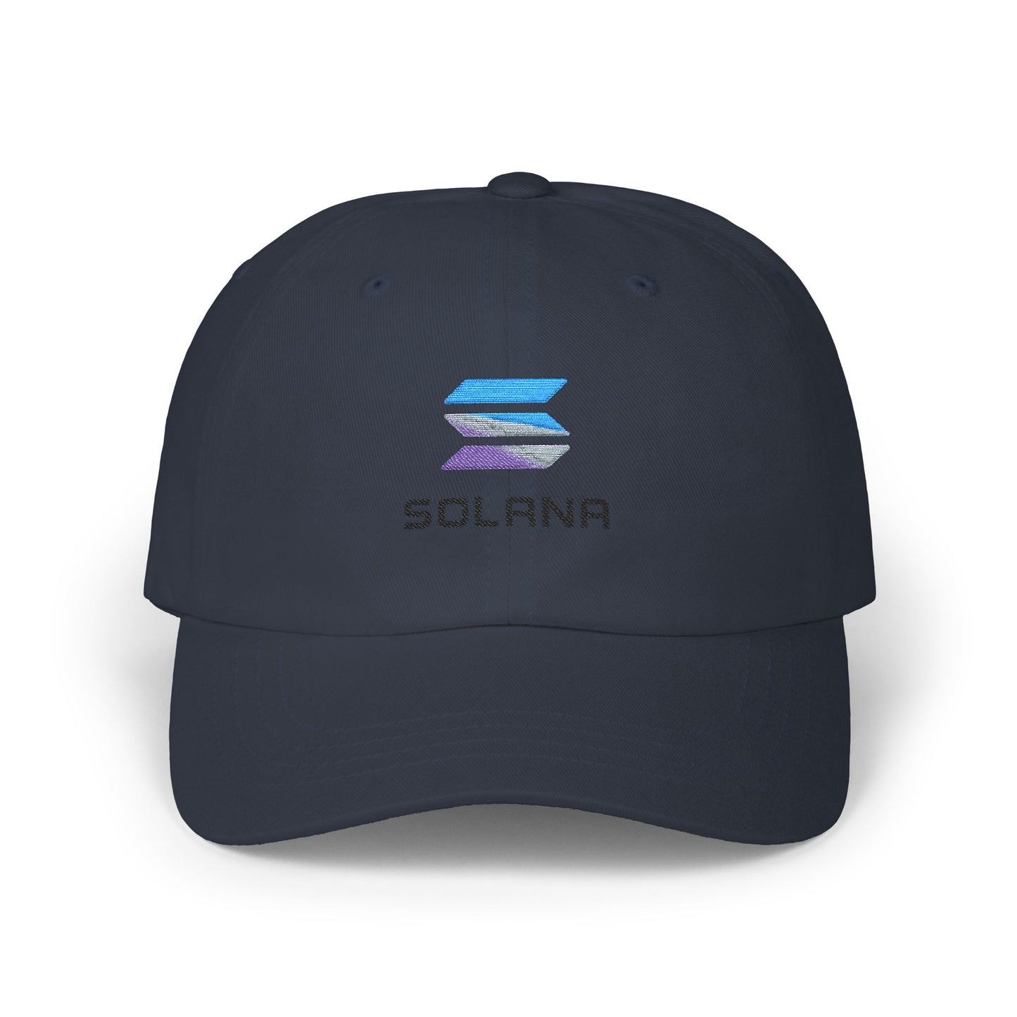 Solana Classic Dad Cap, Unisex Cap, Casual Headwear, Crypto Hat, Gift for Dads, Summer Accessory