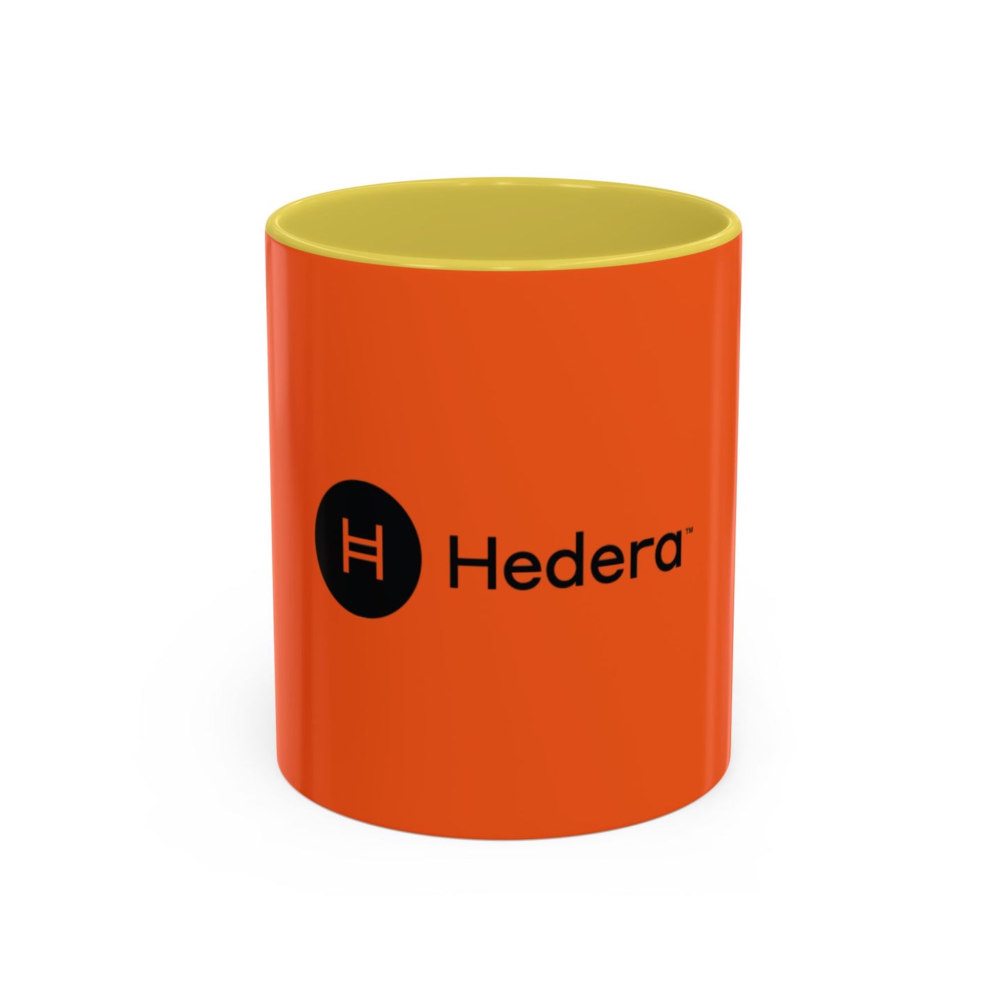 Hedera Orange Coffee Cup, Unique Gift for Coffee Lovers, Vibrant Drinkware for Home or Office, Modern Kitchen Decor