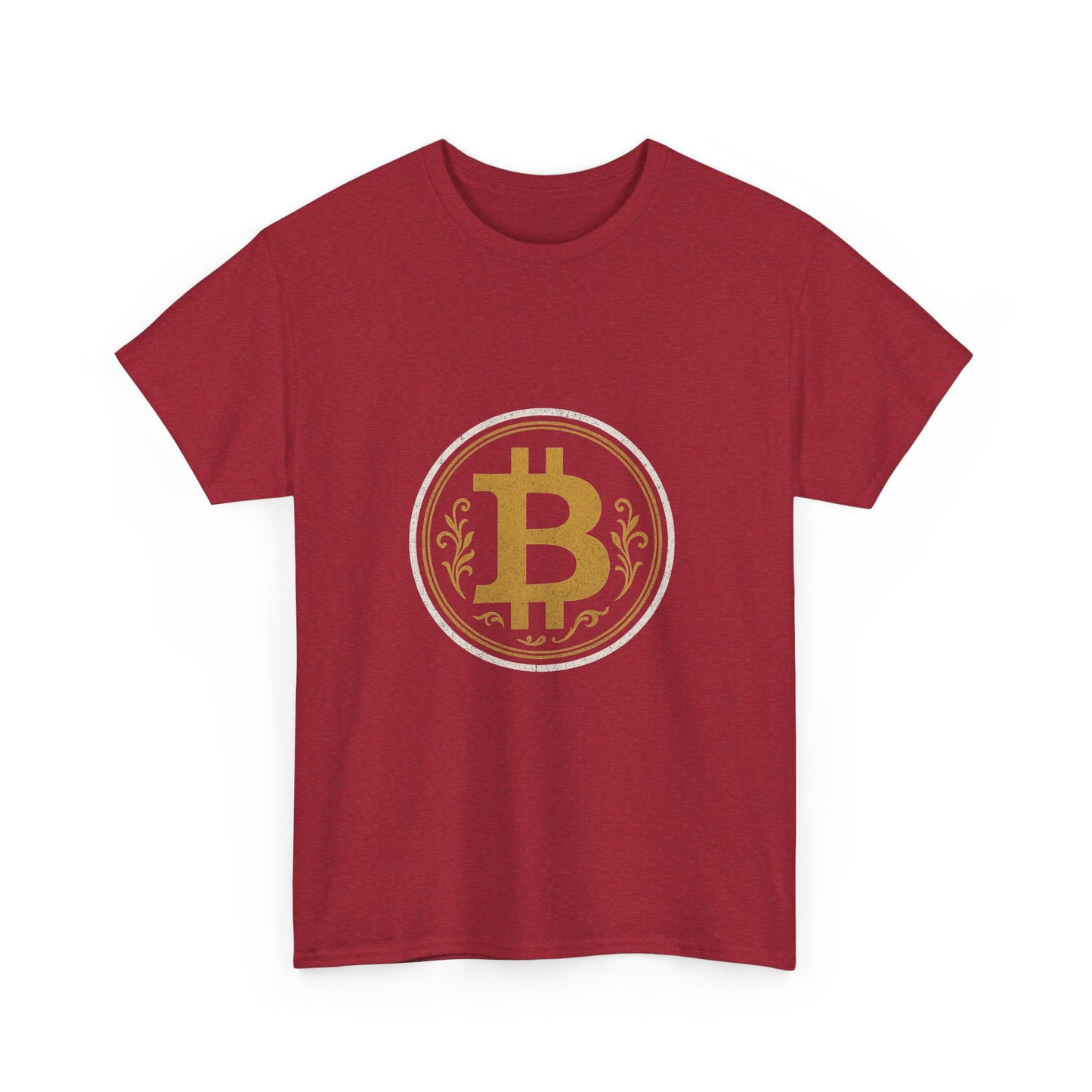 Bitcoin Graphic Tee for Crypto Lovers, Unisex Heavy Cotton Shirt, Perfect for Tech Enthusiasts, Gift for Birthdays, and Celebrations