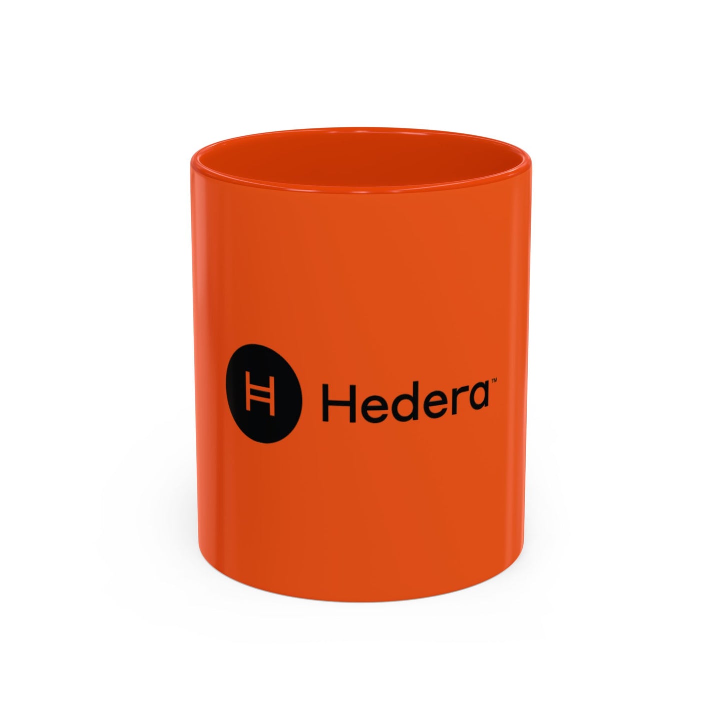 Hedera Orange Coffee Cup, Unique Gift for Coffee Lovers, Vibrant Drinkware for Home or Office, Modern Kitchen Decor