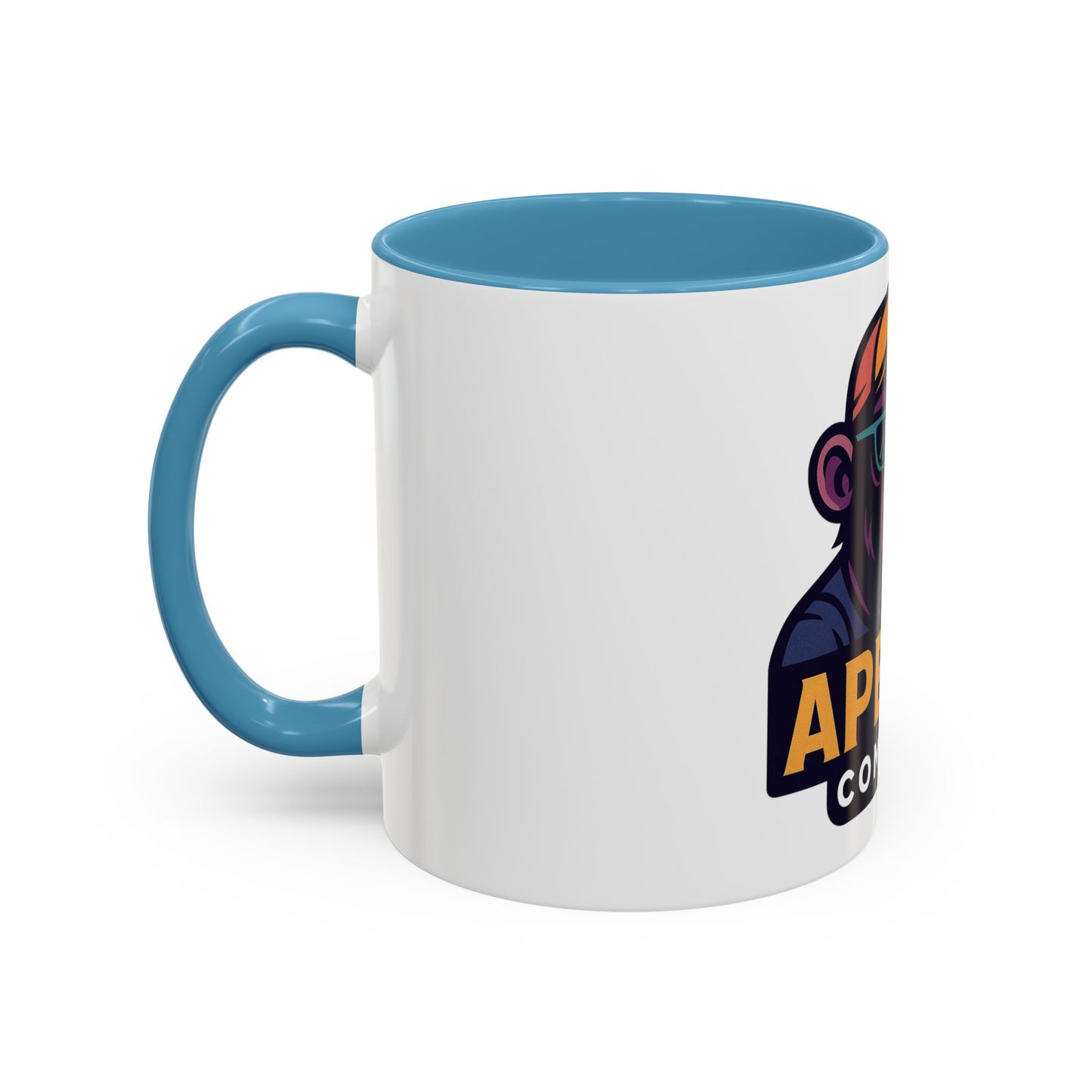 Ape Lab Accent Coffee Mug, Unique Gift, Scientist Drinkware, Birthday, Instant Collection, Office Decor, Customizable Design