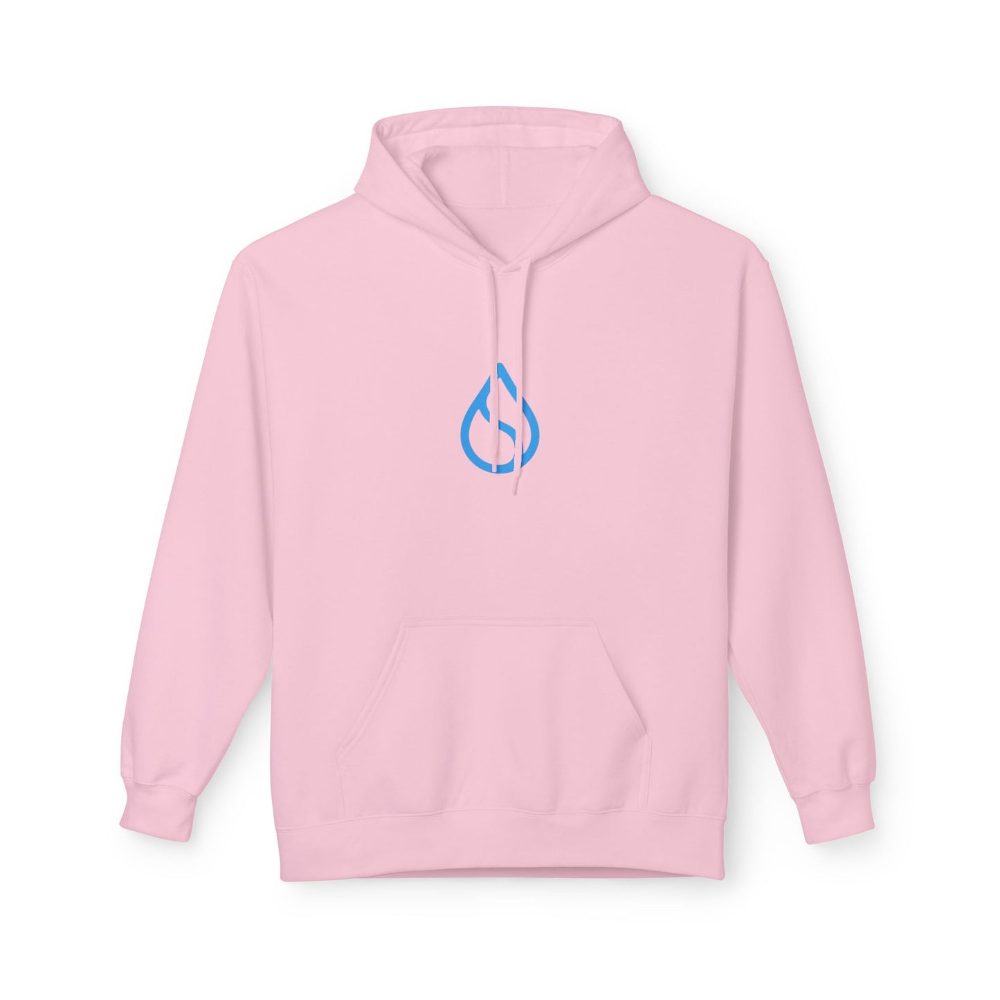 Trendy Softstyle Fleece Hoodie with Water Droplet Design | Unisex Sweatshirt for Everyday Comfort | Great Gift for All Seasons