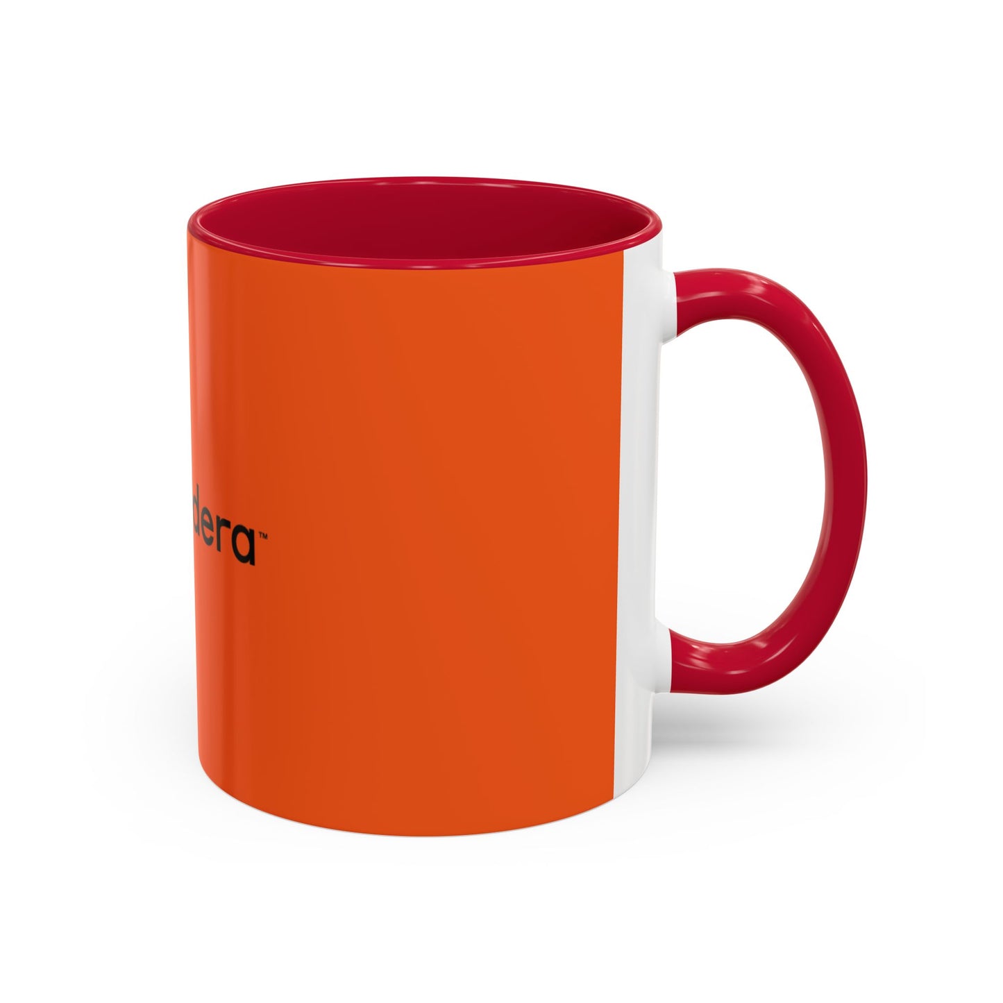Hedera Orange Coffee Cup, Unique Gift for Coffee Lovers, Vibrant Drinkware for Home or Office, Modern Kitchen Decor
