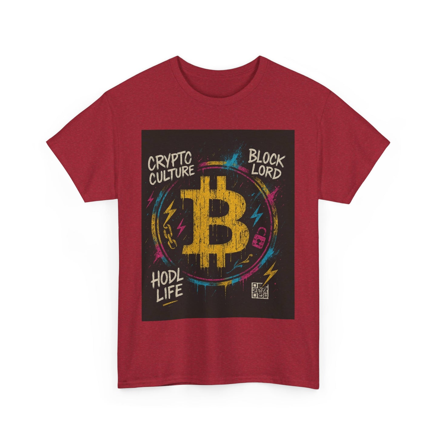 Cryptocurrency Vibes Unisex Tee - HODL Life, Crypto Culture, Block Lord, Bitcoin Merch, Gift for Crypto Enthusiasts