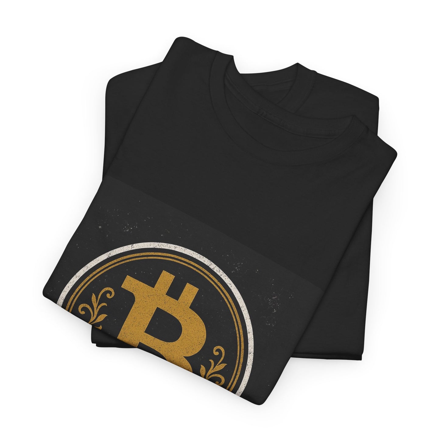 Bitcoin Graphic Tee, Unisex Heavy Cotton T-Shirt, Cryptocurrency Apparel, Bitcoin Lover Gift, Trendy Bitcoin Shirt