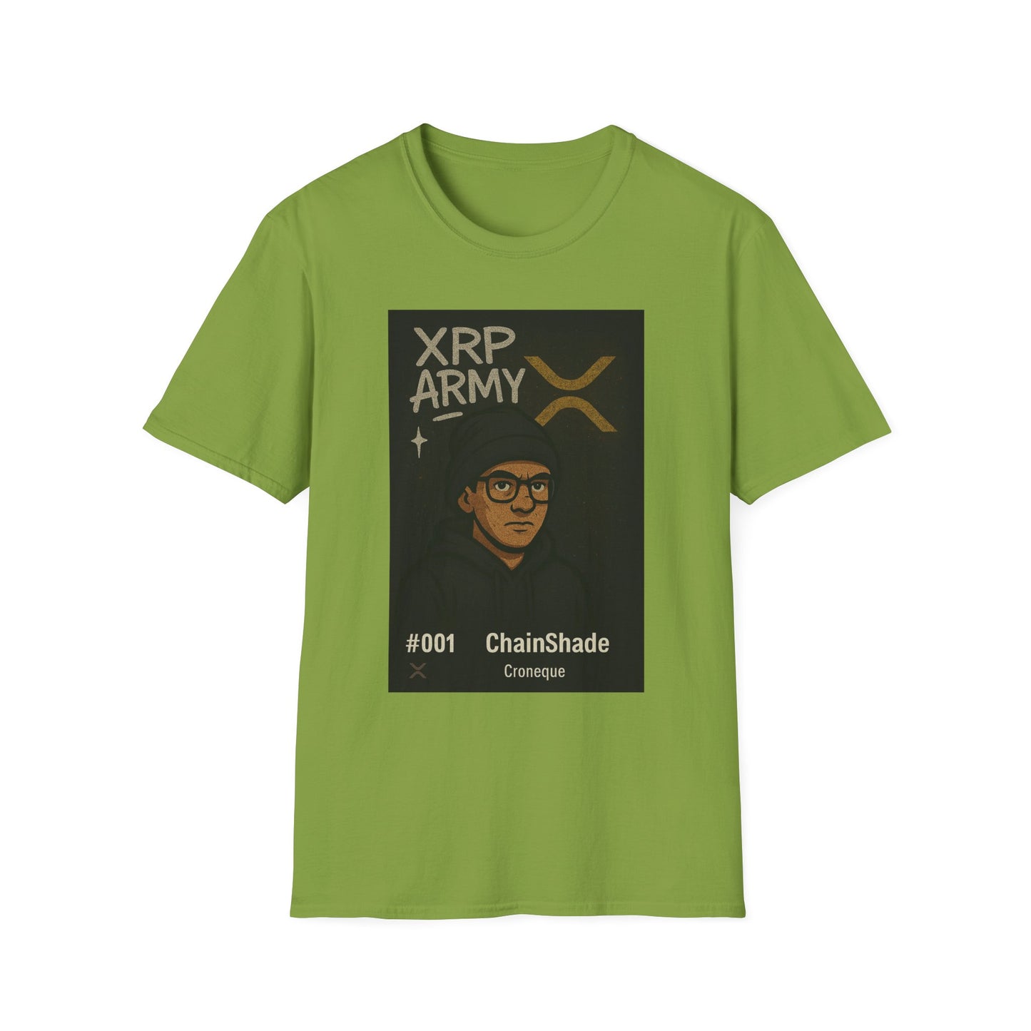 XRP Army Unisex Softstyle T-Shirt, Crypto Fashion Tee, Gift for Cryptocurrency Enthusiasts, Blockchain Apparel, Trendy Casual Wear