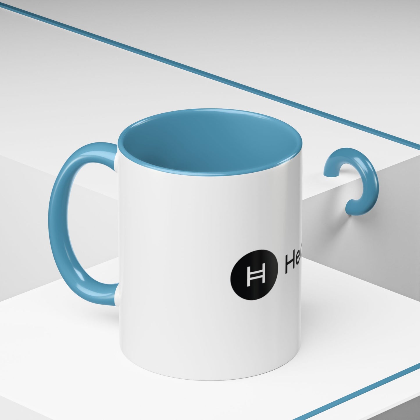 Hedera Stylish Accent Coffee Mug with Hedera Logo, Perfect Gift for Coffee Lovers, Office Use, Personalized Drinkware