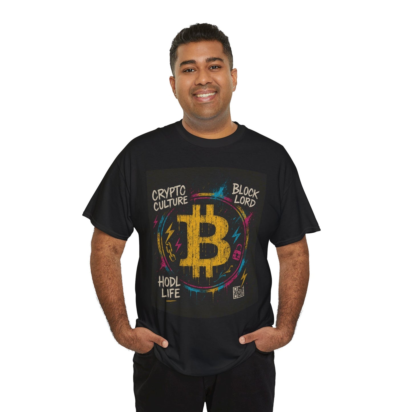 Cryptocurrency Vibes Unisex Tee - HODL Life, Crypto Culture, Block Lord, Bitcoin Merch, Gift for Crypto Enthusiasts