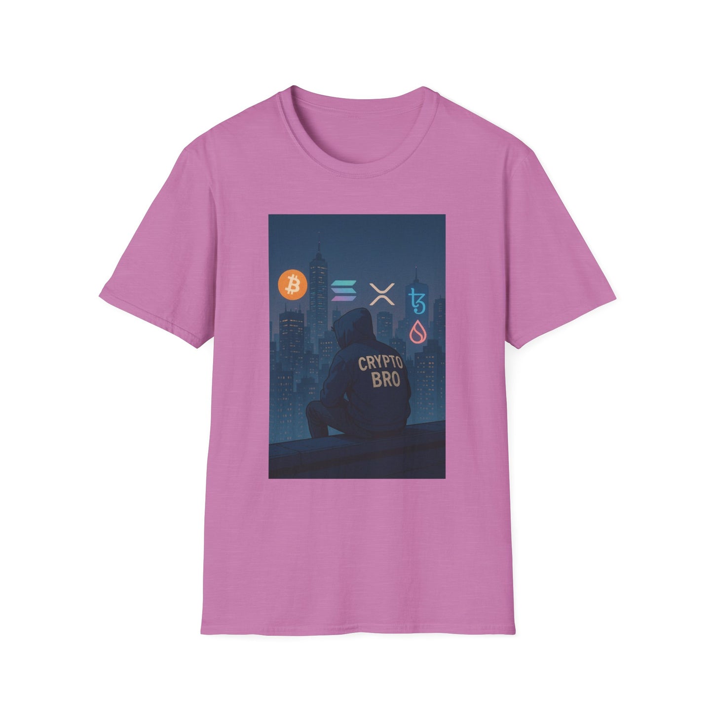 Crypto Bro T-Shirt, Bitcoin, Cryptocurrency Fan Shirt, Gamer Tee, Perfect Gift for Tech Enthusiasts, Casual Wear
