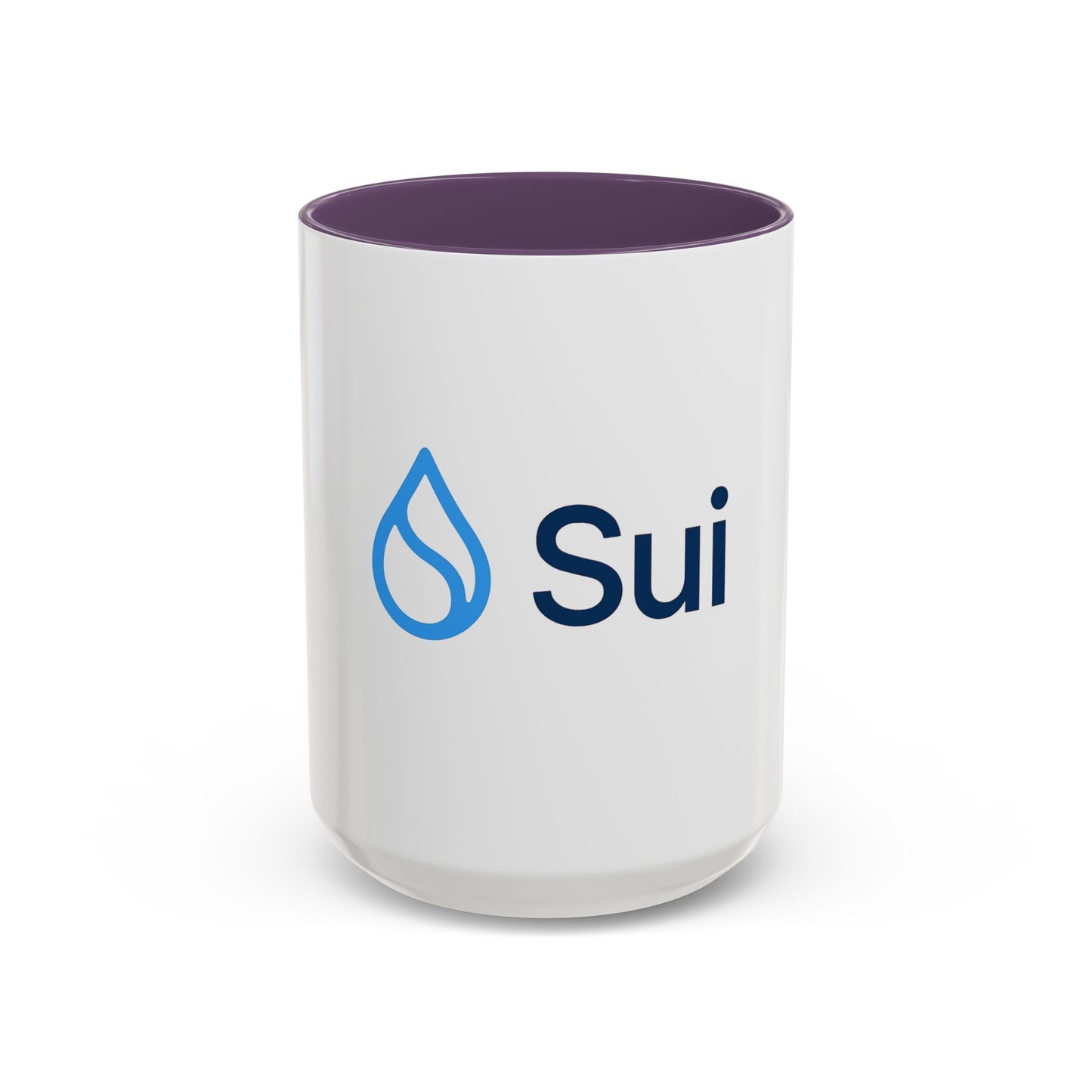 SUI Stylish Accent Coffee Mug - Unique Sui Logo Design, Perfect Gift for Coffee Lovers, Home, Office, or as a Fun Collectible