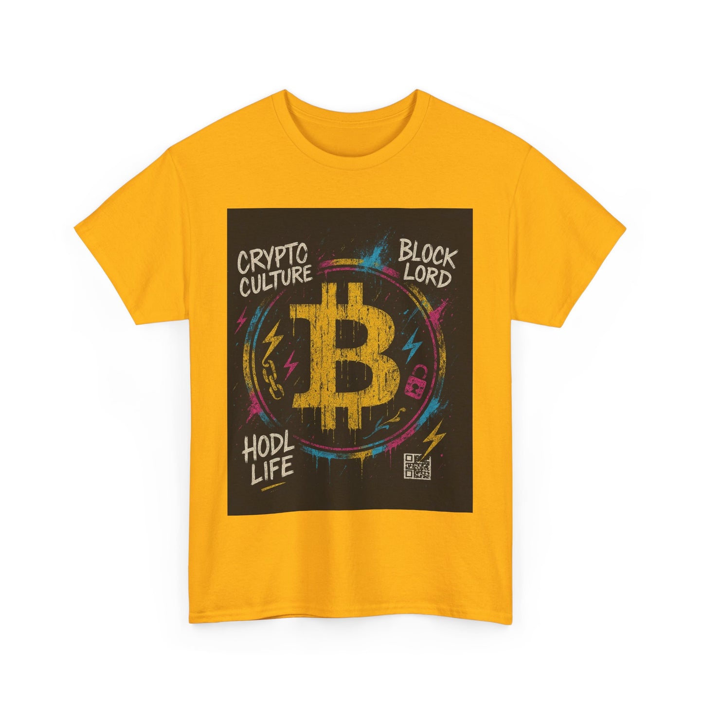 Cryptocurrency Vibes Unisex Tee - HODL Life, Crypto Culture, Block Lord, Bitcoin Merch, Gift for Crypto Enthusiasts