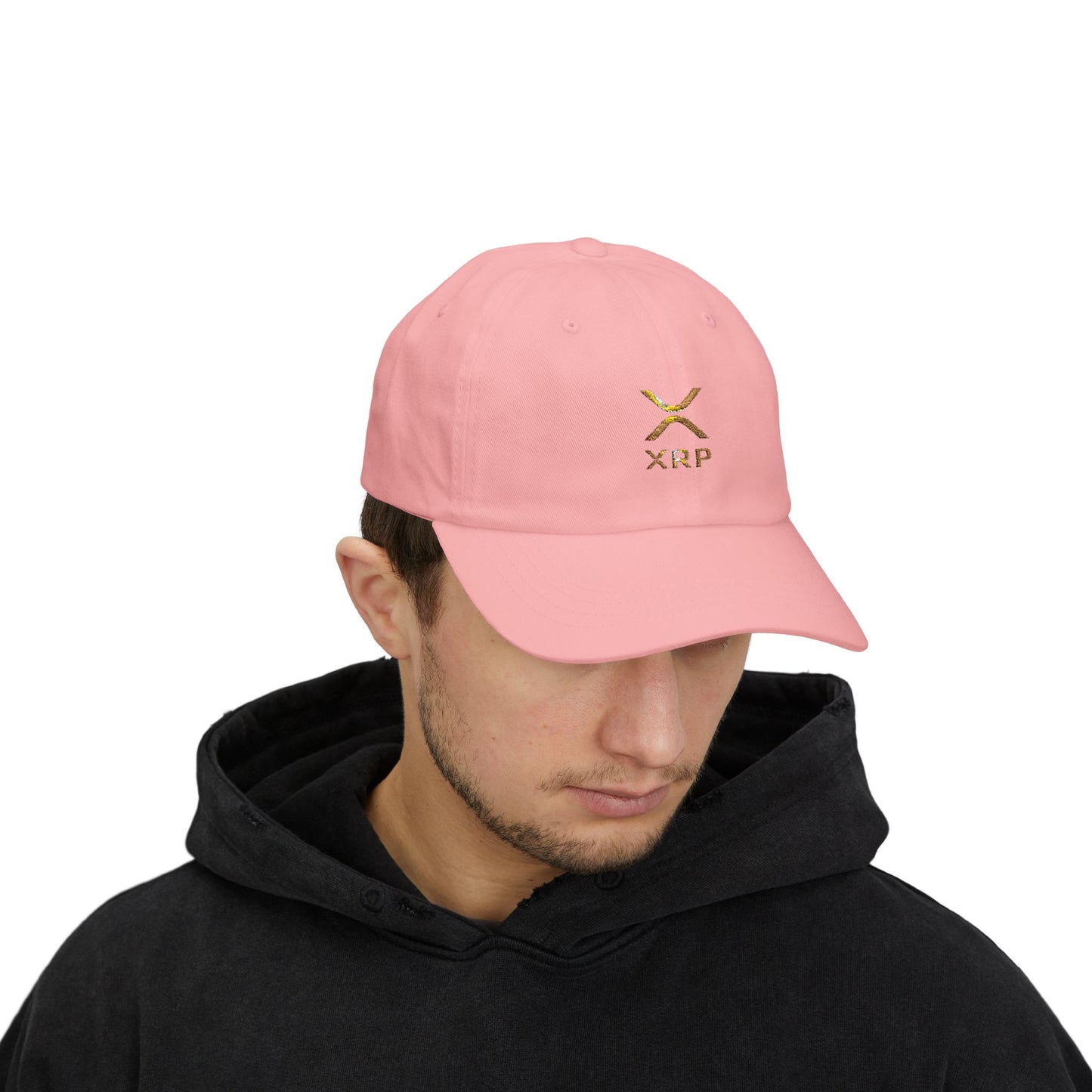 XRP Classic Dad Cap | Trendy Adjustable Hat for Crypto Lovers, Stylish Gift for Dad, Casual Fashion Accessory, Summer Cap, Unique Dad Hat