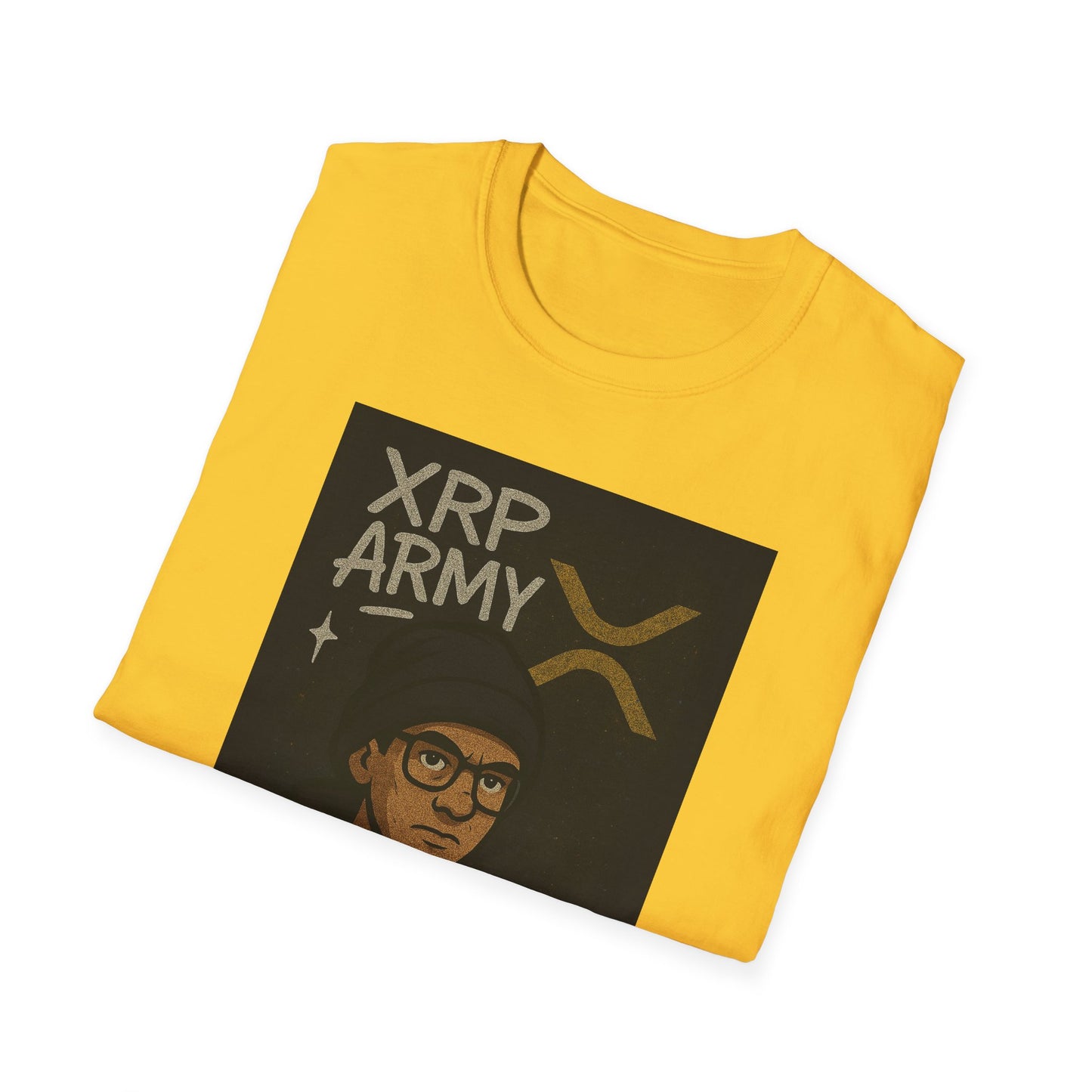 XRP Army Unisex Softstyle T-Shirt, Crypto Fashion Tee, Gift for Cryptocurrency Enthusiasts, Blockchain Apparel, Trendy Casual Wear