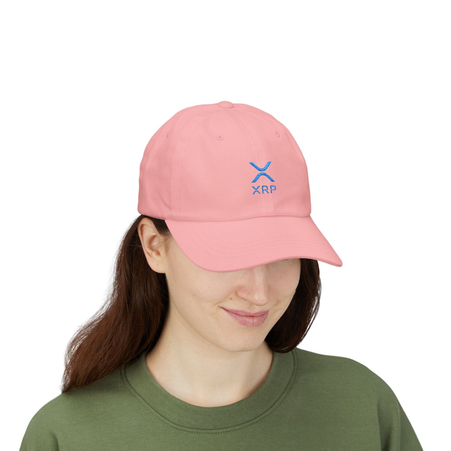 XRP Classic Dad Cap, Adjustable Baseball Hat for Men, Trendy Accessory for Crypto Lovers, Gift for Father's Day, Casual Outdoor Wear