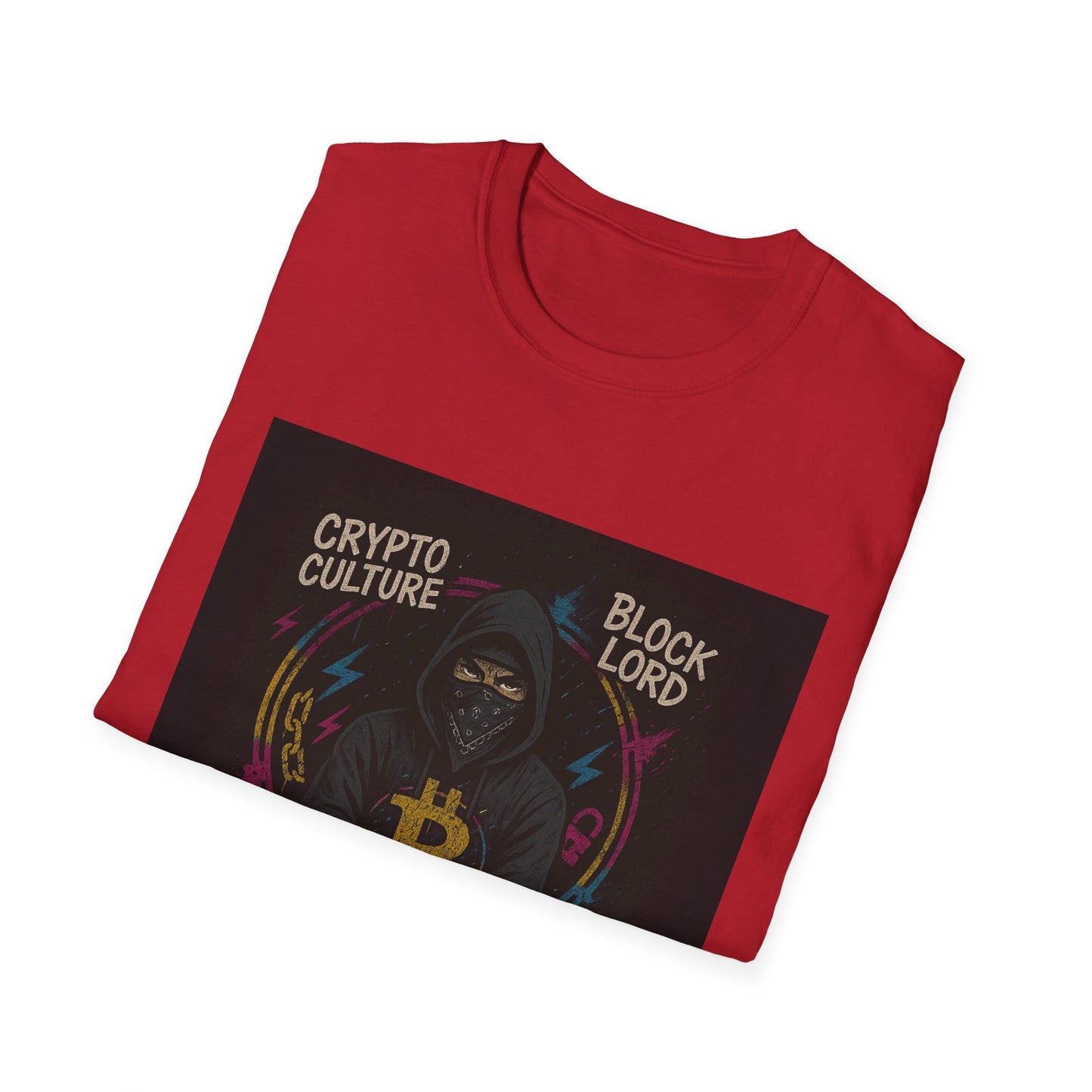 Crypto Culture Unisex Softstyle T-Shirt, Hodl Life Tee, Cryptocurrency Gift, Bitcoin Shirt, Block Lord Merch, Digital Asset Apparel