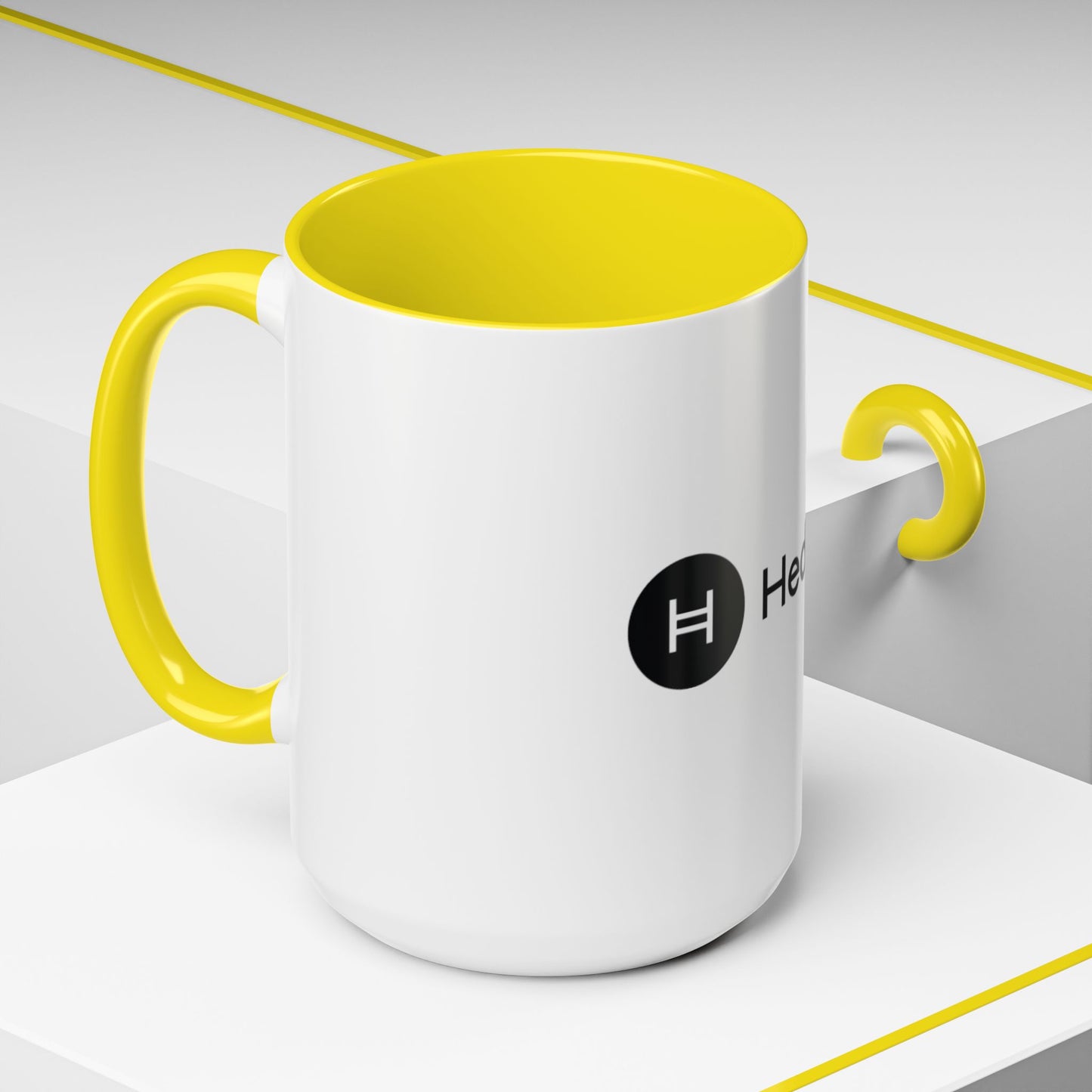Hedera Stylish Accent Coffee Mug with Hedera Logo, Perfect Gift for Coffee Lovers, Office Use, Personalized Drinkware