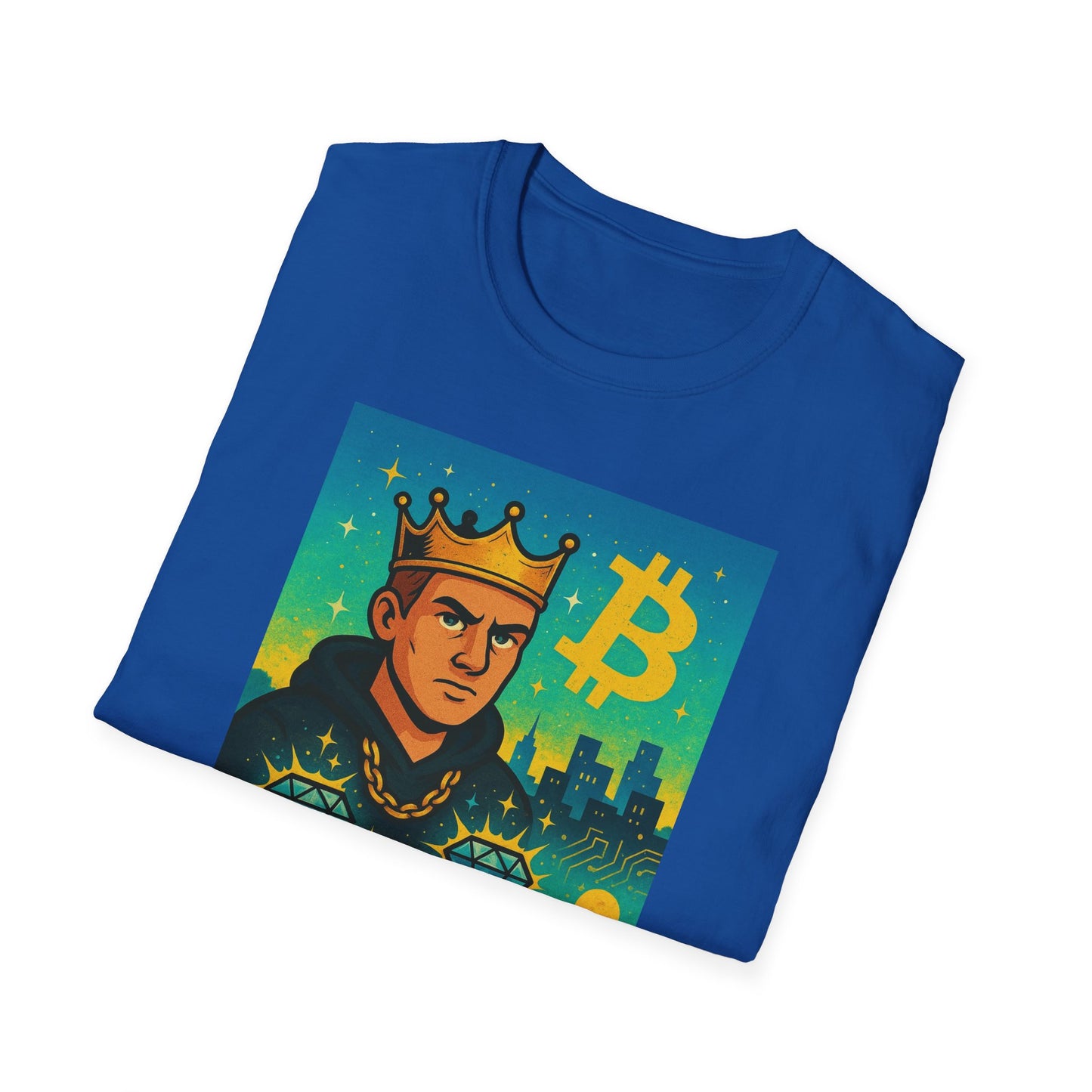 Crypto Enthusiast Unisex T-Shirt - "Diamond Hands" Funny Bitcoin Tee, Gift for Investors, Meme Shirt, Crypto Lover Apparel