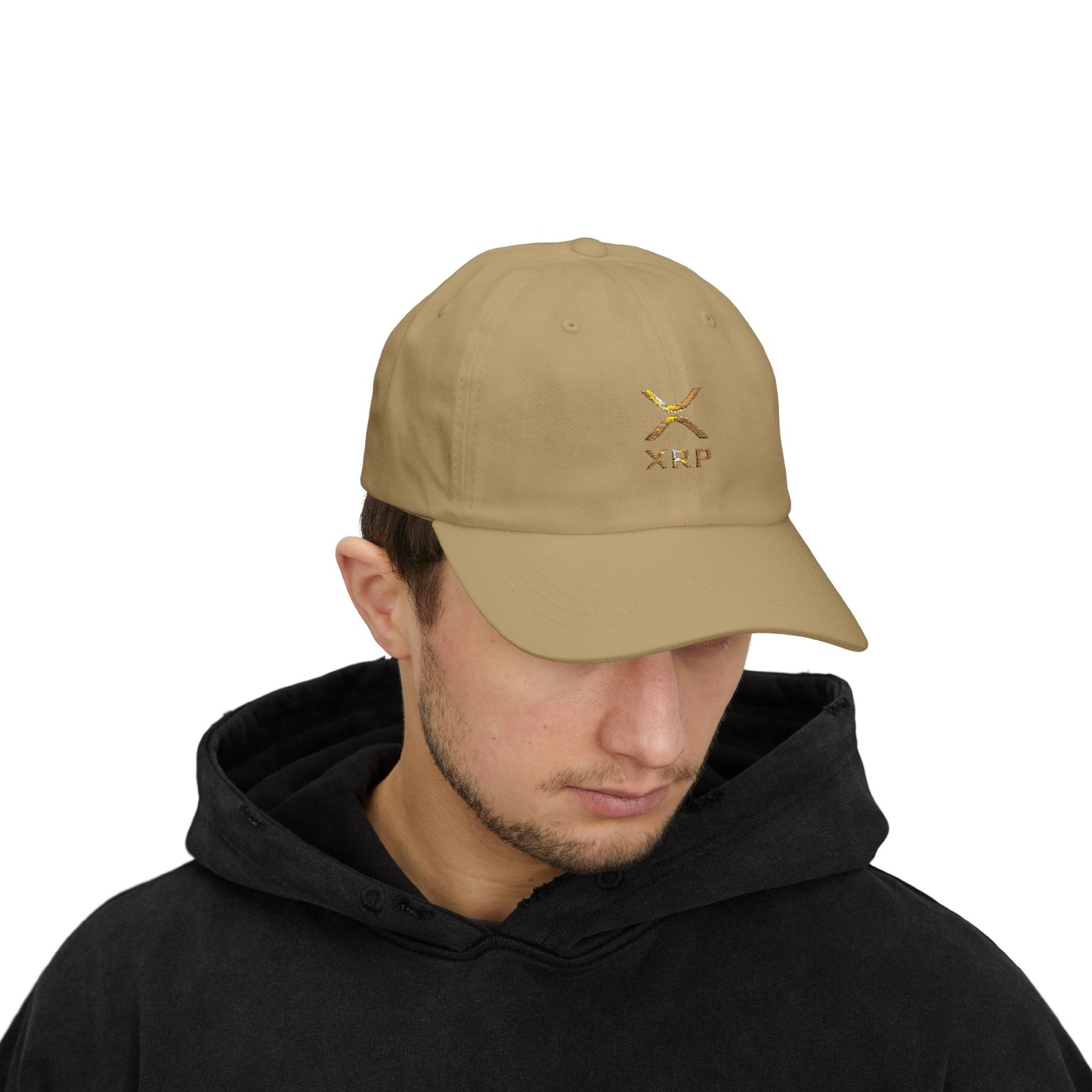 XRP Classic Dad Cap | Trendy Adjustable Hat for Crypto Lovers, Stylish Gift for Dad, Casual Fashion Accessory, Summer Cap, Unique Dad Hat