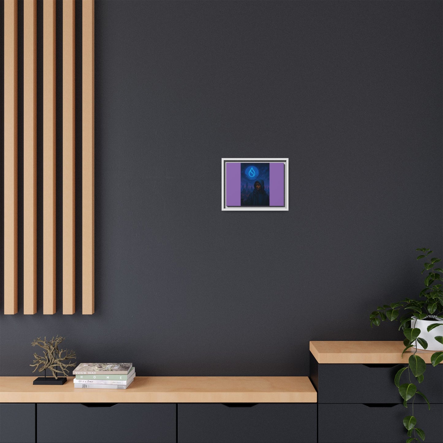 SUI Framed Art Print, Urban Vibe Wall Decor, Perfect for Home, Gift for Art Lovers, Cityscape Art, Unique Home Accent