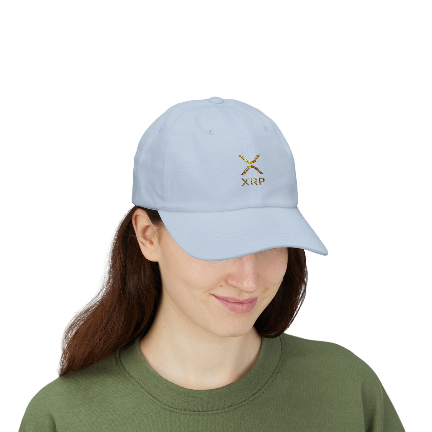 XRP Classic Dad Cap | Trendy Adjustable Hat for Crypto Lovers, Stylish Gift for Dad, Casual Fashion Accessory, Summer Cap, Unique Dad Hat