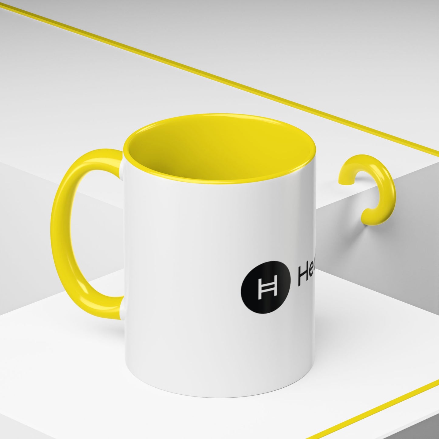 Hedera Stylish Accent Coffee Mug with Hedera Logo, Perfect Gift for Coffee Lovers, Office Use, Personalized Drinkware