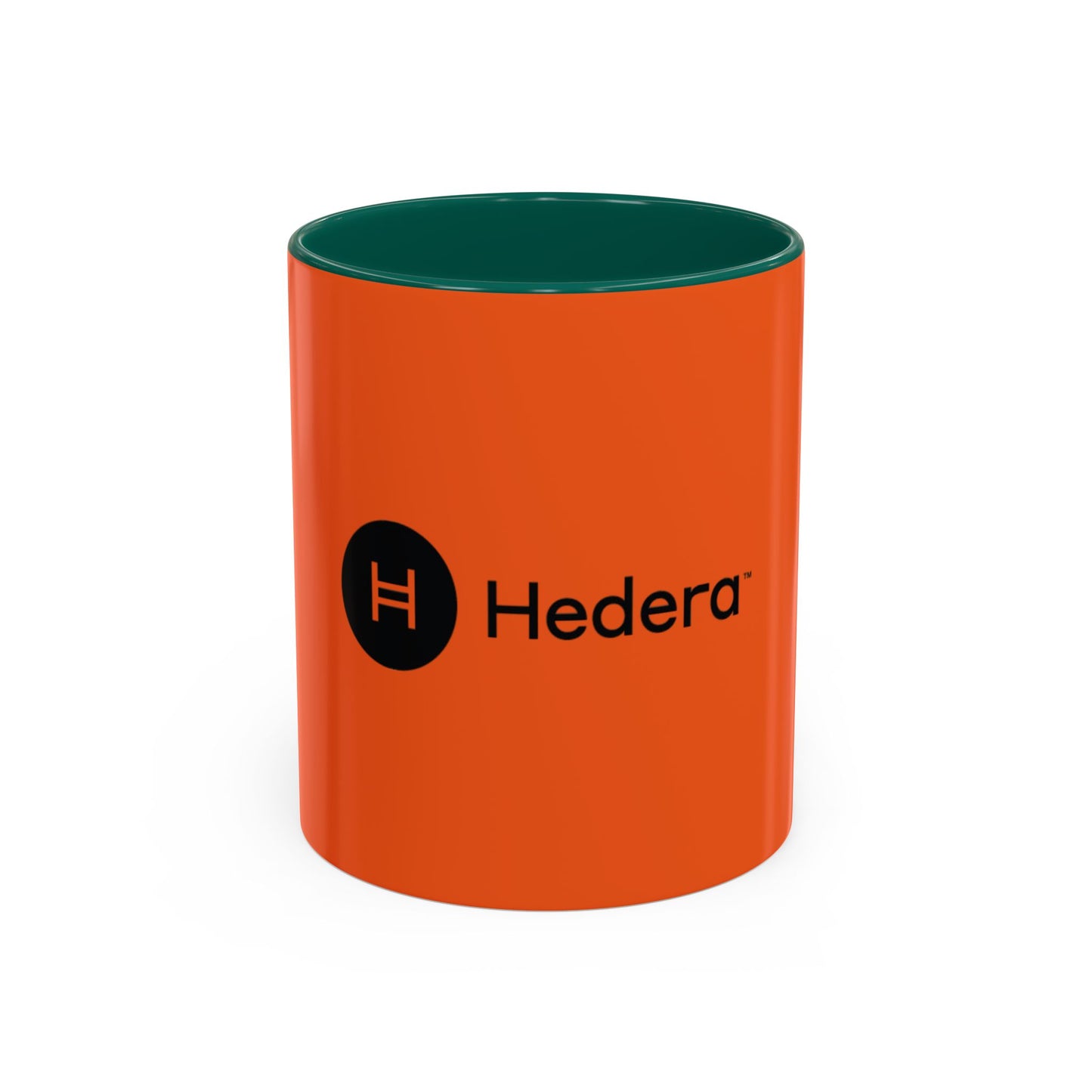 Hedera Orange Coffee Cup, Unique Gift for Coffee Lovers, Vibrant Drinkware for Home or Office, Modern Kitchen Decor