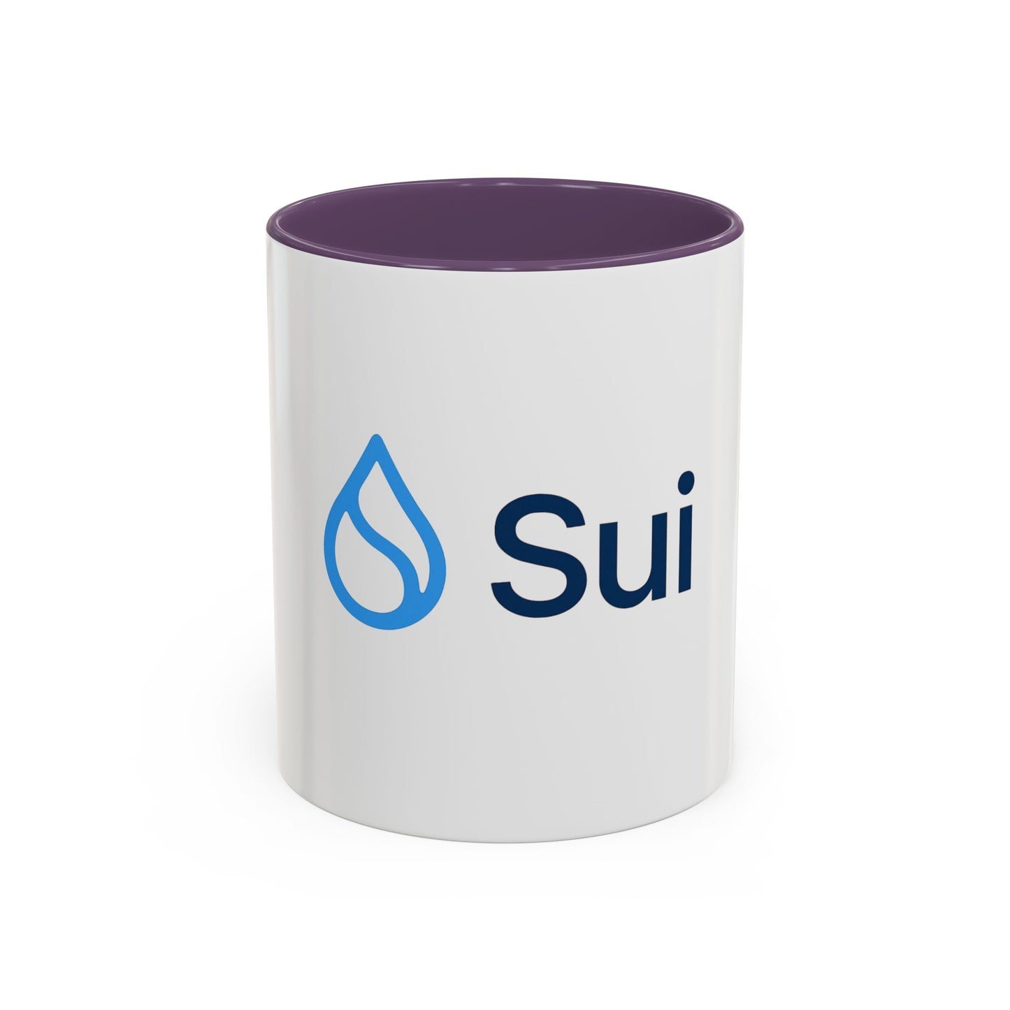 SUI Stylish Accent Coffee Mug - Unique Sui Logo Design, Perfect Gift for Coffee Lovers, Home, Office, or as a Fun Collectible