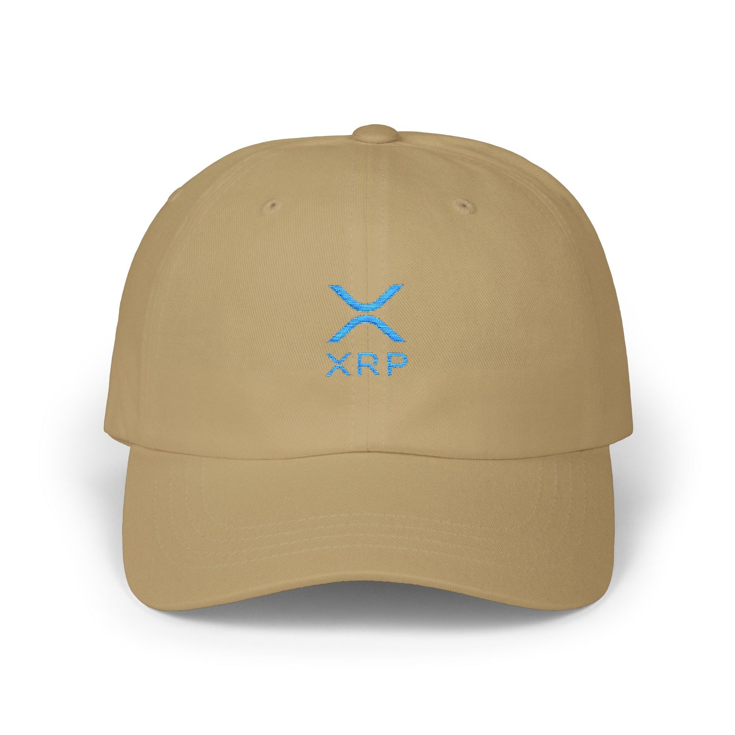 XRP Classic Dad Cap, Adjustable Baseball Hat for Men, Trendy Accessory for Crypto Lovers, Gift for Father's Day, Casual Outdoor Wear
