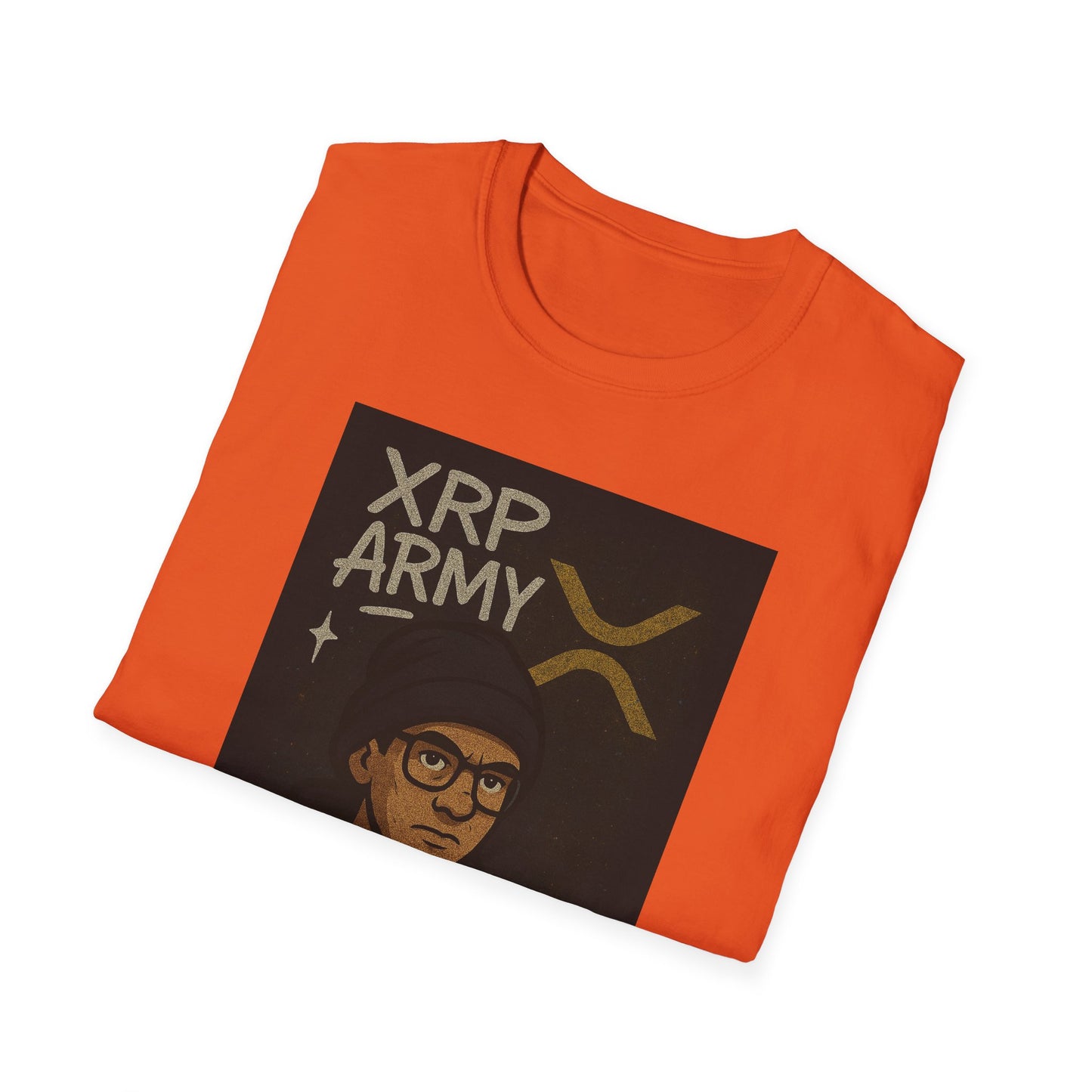 XRP Army Unisex Softstyle T-Shirt, Crypto Fashion Tee, Gift for Cryptocurrency Enthusiasts, Blockchain Apparel, Trendy Casual Wear