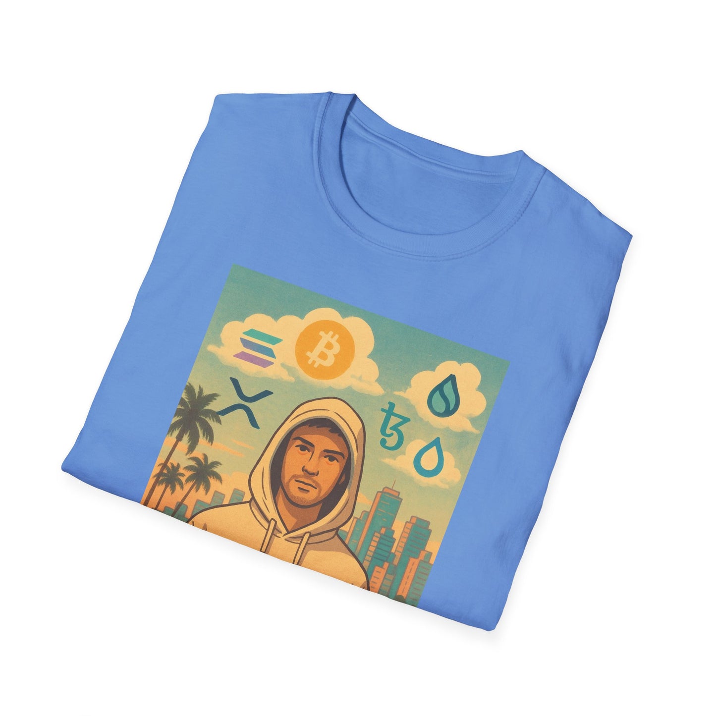 Crypto Bro Miami Unisex Softstyle T-Shirt