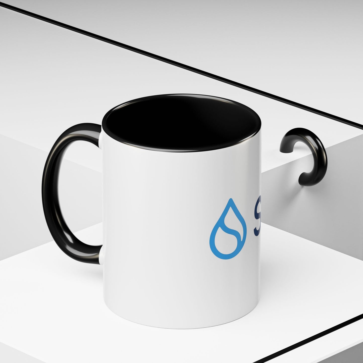 SUI Stylish Accent Coffee Mug - Unique Sui Logo Design, Perfect Gift for Coffee Lovers, Home, Office, or as a Fun Collectible