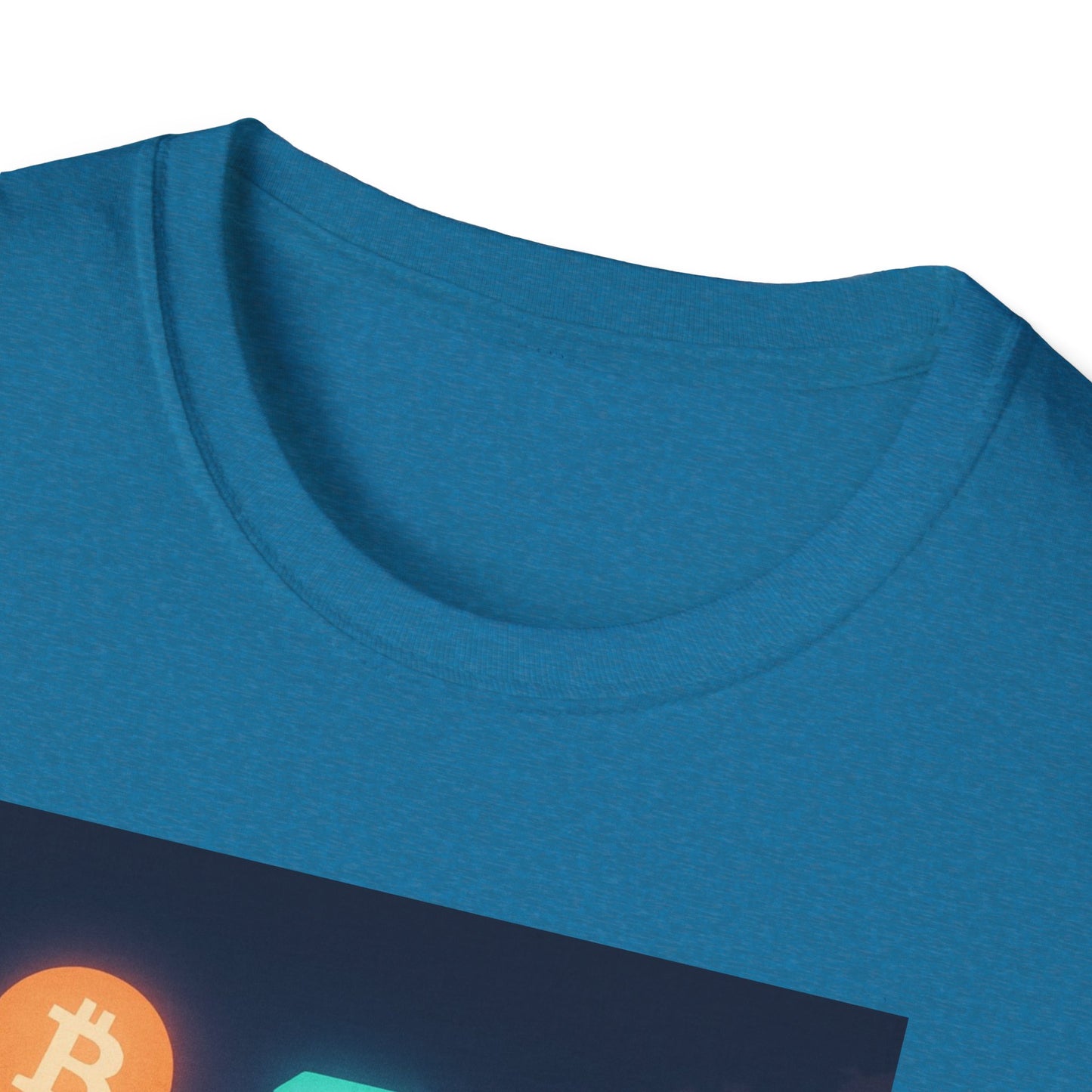 Crypto Bro Unisex Softstyle T-Shirt, Retro Gamer Apparel, Cryptocurrency Gift, Stylish Casual Wear, Graphic Tee for Men and Women