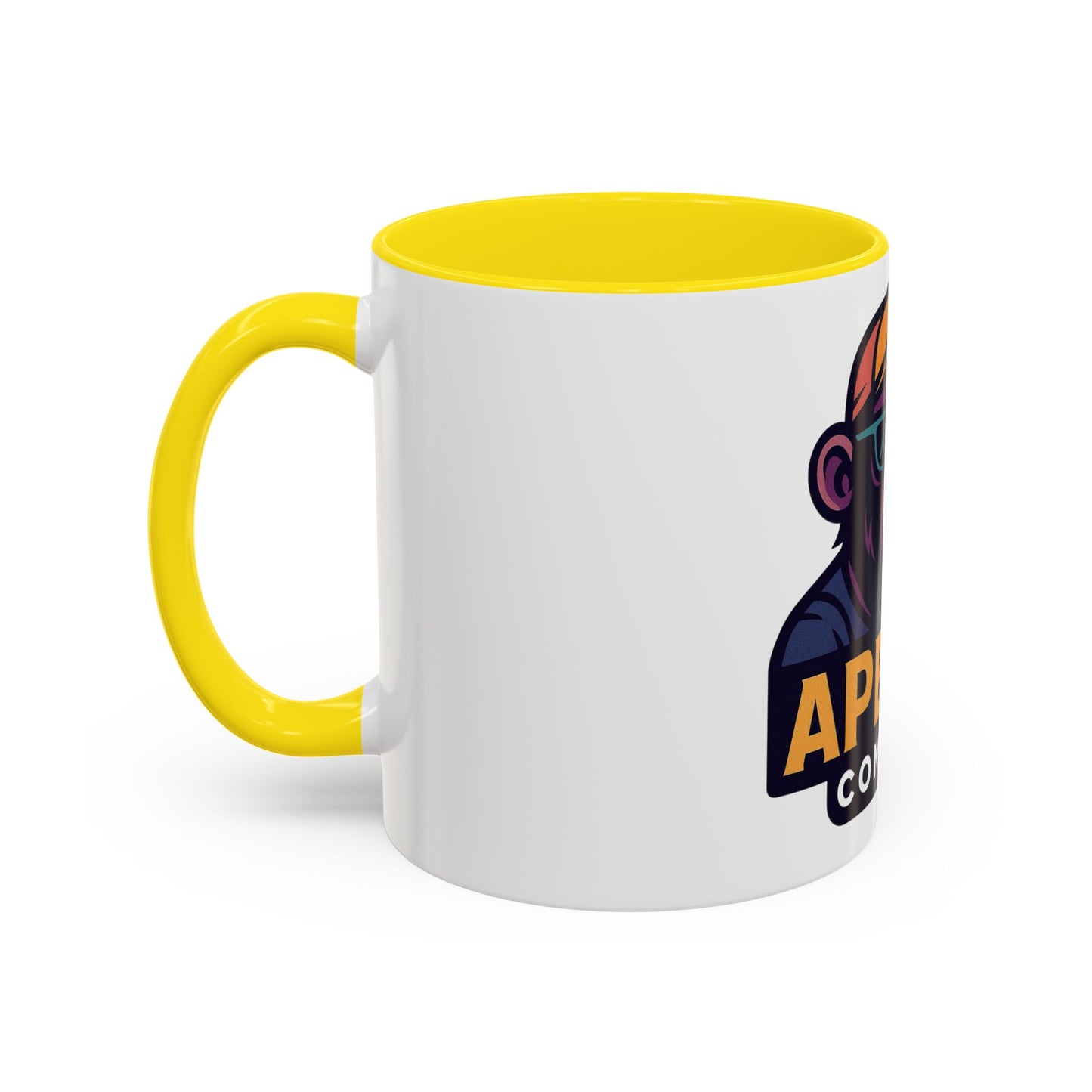 Ape Lab Accent Coffee Mug, Unique Gift, Scientist Drinkware, Birthday, Instant Collection, Office Decor, Customizable Design
