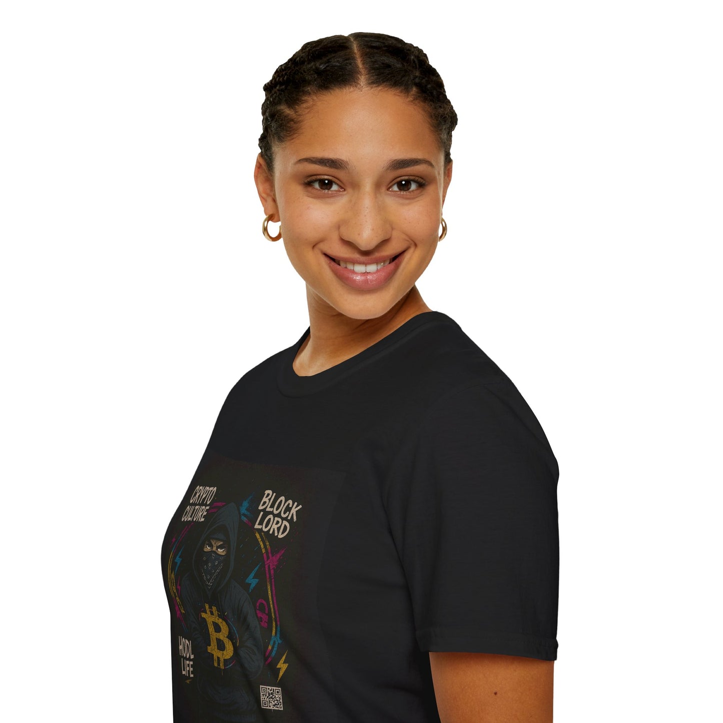 Crypto Culture Unisex Softstyle T-Shirt, Hodl Life Tee, Cryptocurrency Gift, Bitcoin Shirt, Block Lord Merch, Digital Asset Apparel