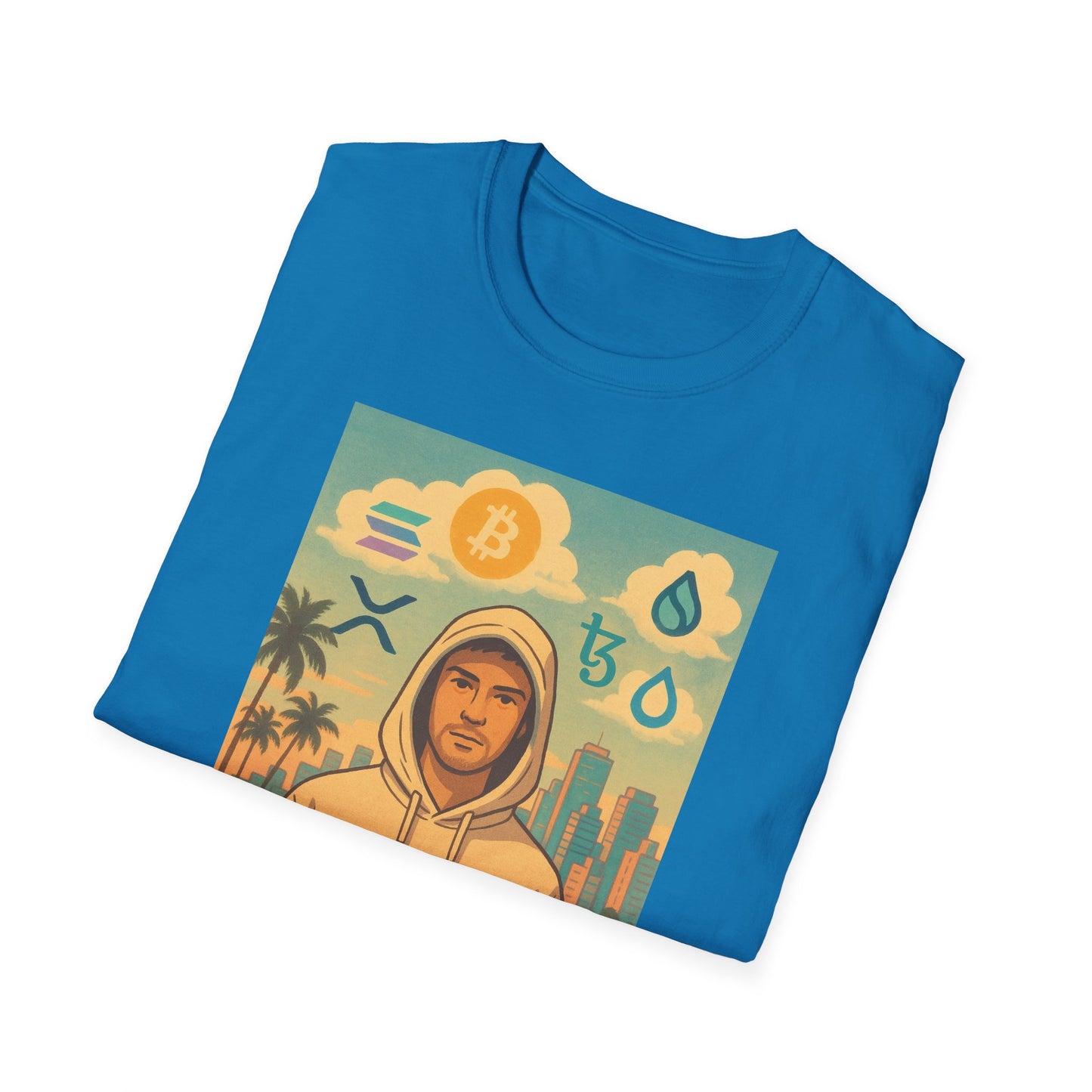 Crypto Bro Miami Unisex Softstyle T-Shirt