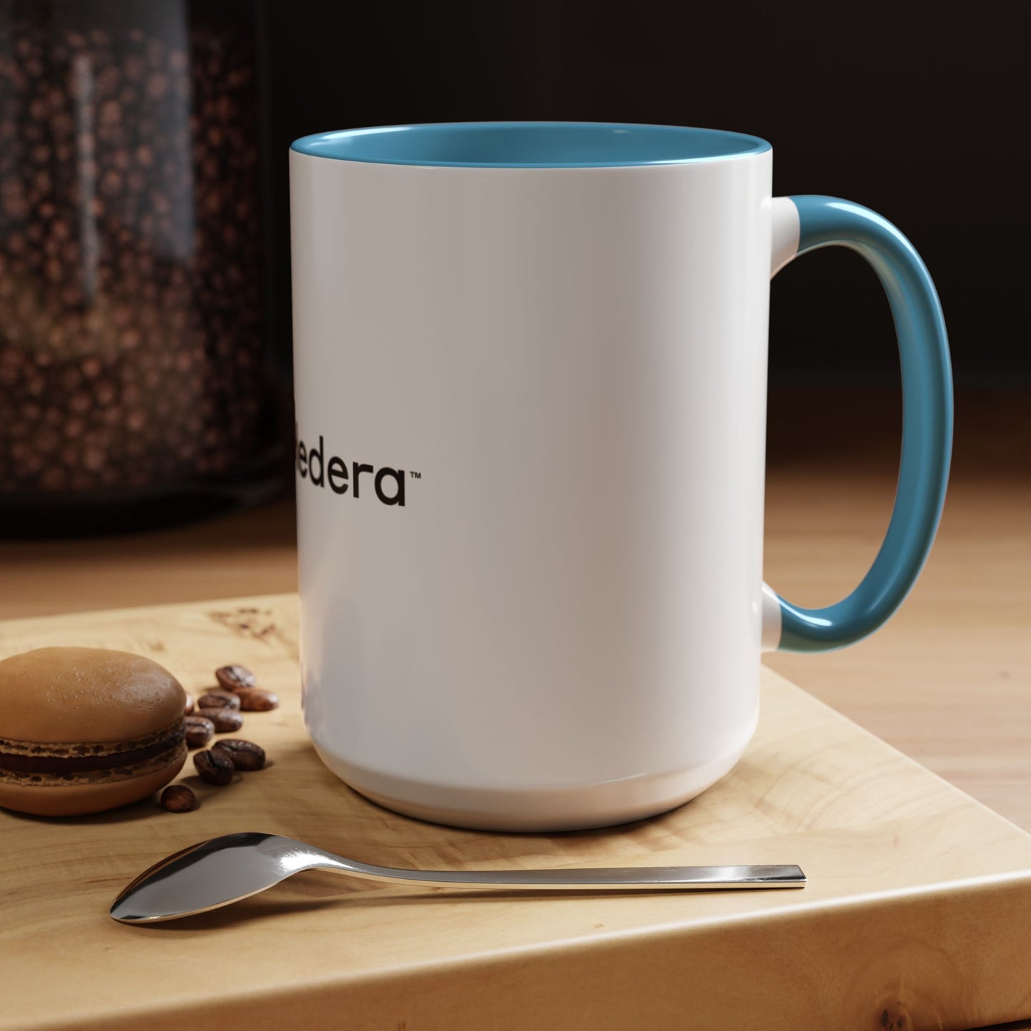 Hedera Stylish Accent Coffee Mug with Hedera Logo, Perfect Gift for Coffee Lovers, Office Use, Personalized Drinkware