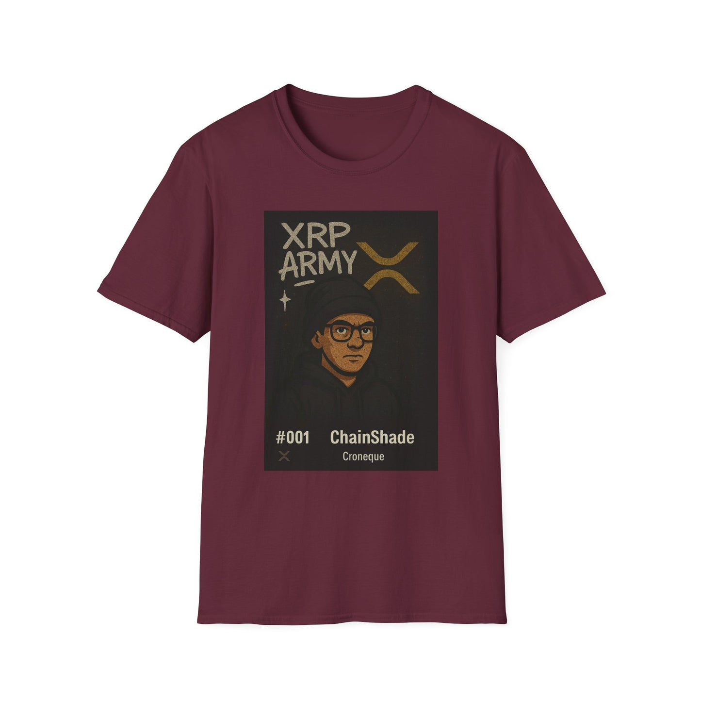XRP Army Unisex Softstyle T-Shirt, Crypto Fashion Tee, Gift for Cryptocurrency Enthusiasts, Blockchain Apparel, Trendy Casual Wear