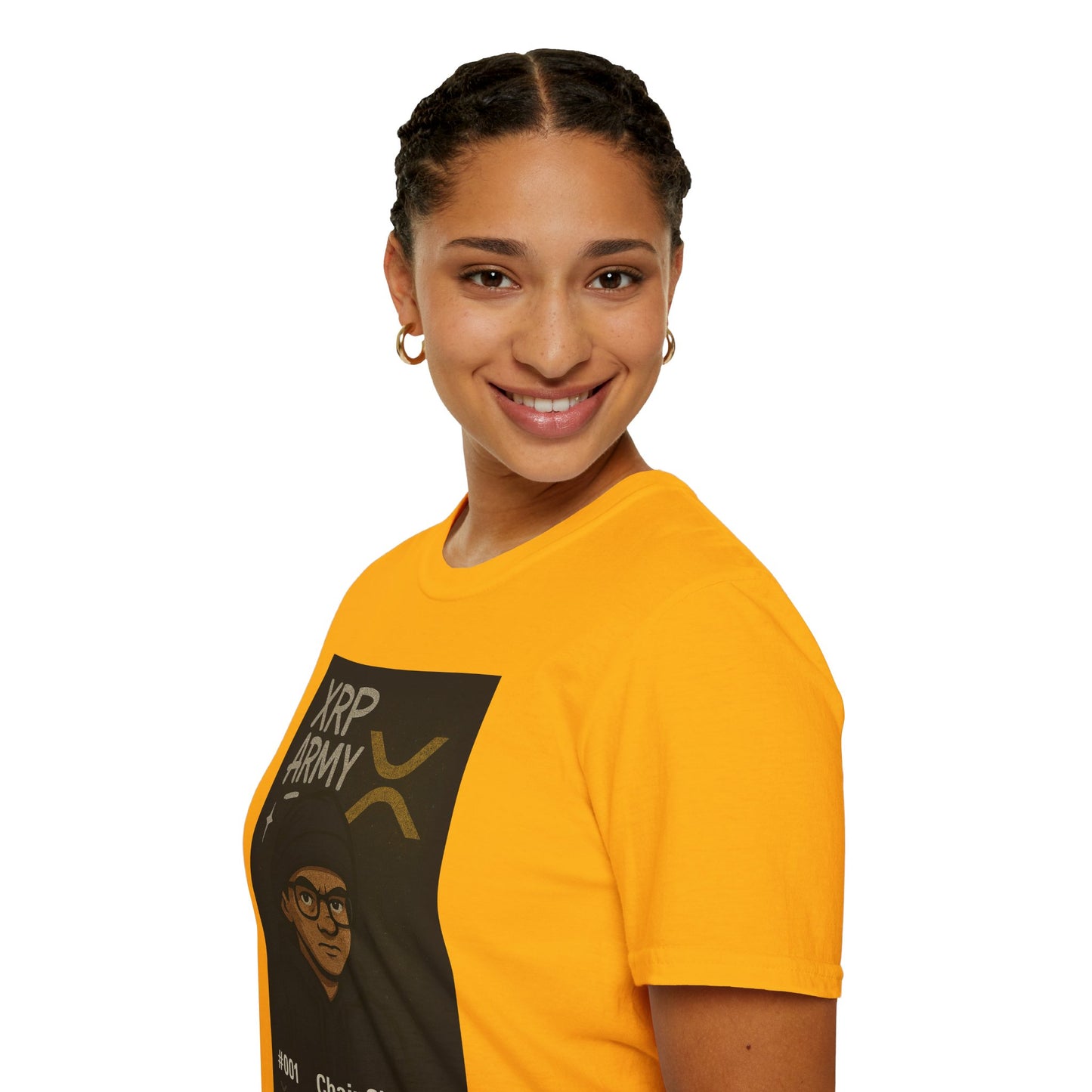XRP Army Unisex Softstyle T-Shirt, Crypto Fashion Tee, Gift for Cryptocurrency Enthusiasts, Blockchain Apparel, Trendy Casual Wear